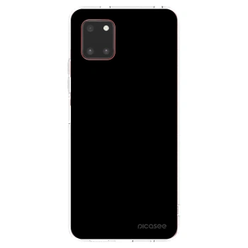 Picasee átlátszó szilikon tok az alábbi mobiltelefonokra Samsung Galaxy Note 10 Lite N770F - Black Bliss