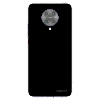 Picasee átlátszó szilikon tok az alábbi mobiltelefonokra Xiaomi Poco F2 Pro - Black Bliss