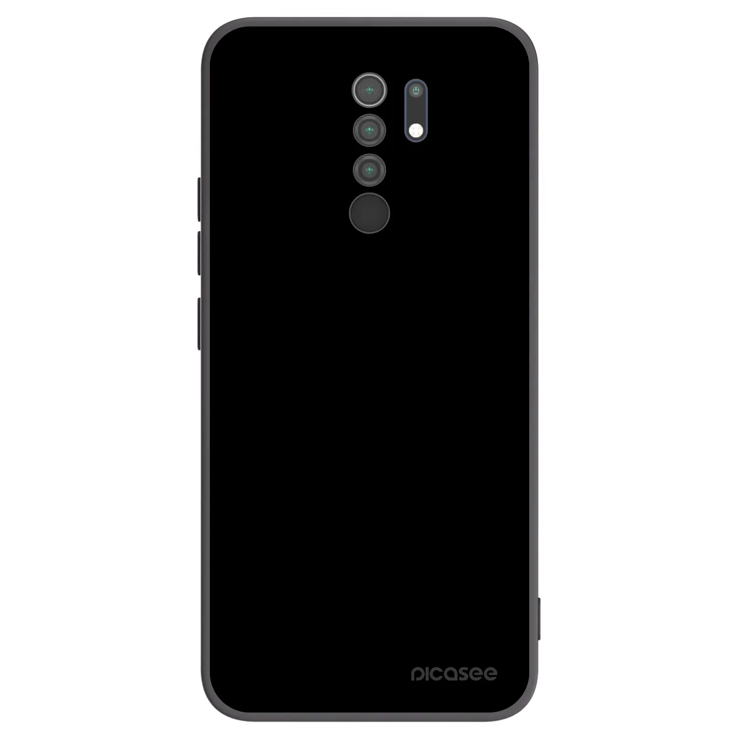 Picasee fekete szilikon tok az alábbi mobiltelefonokra Xiaomi Redmi 9 - Black Bliss