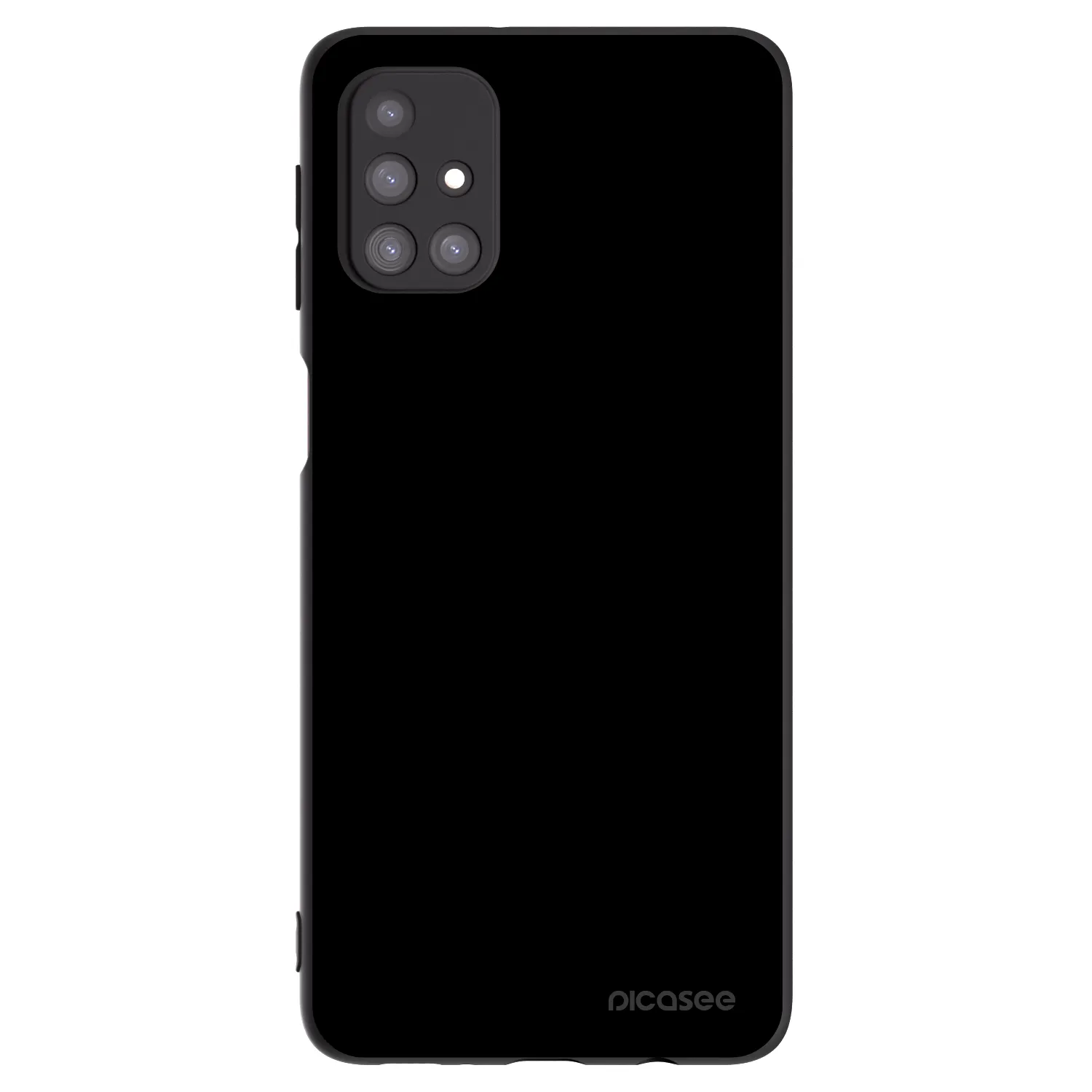 Picasee fekete szilikon tok az alábbi mobiltelefonokra Samsung Galaxy M31s - Black Bliss