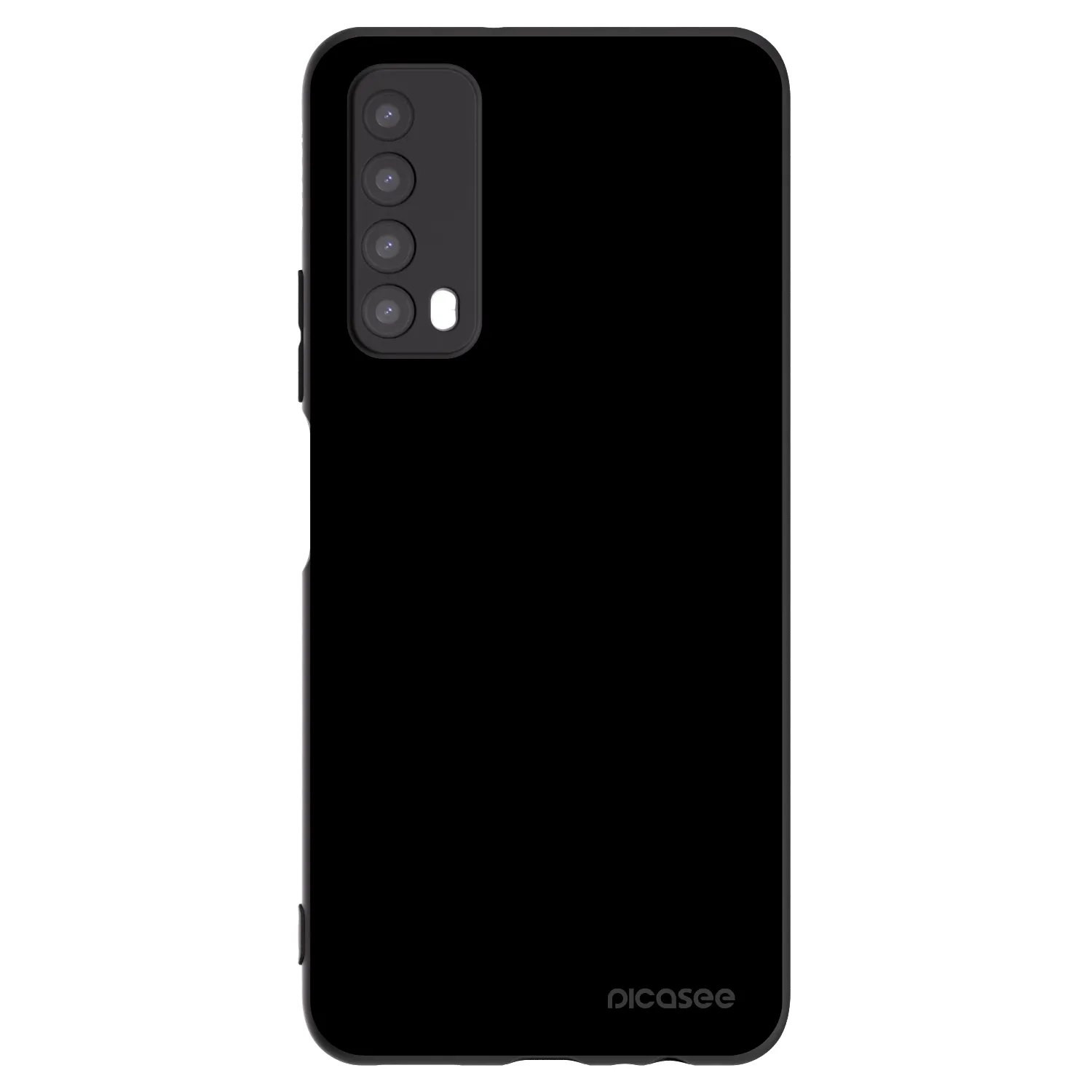 Picasee fekete szilikon tok az alábbi mobiltelefonokra Huawei P Smart 2021 - Black Bliss
