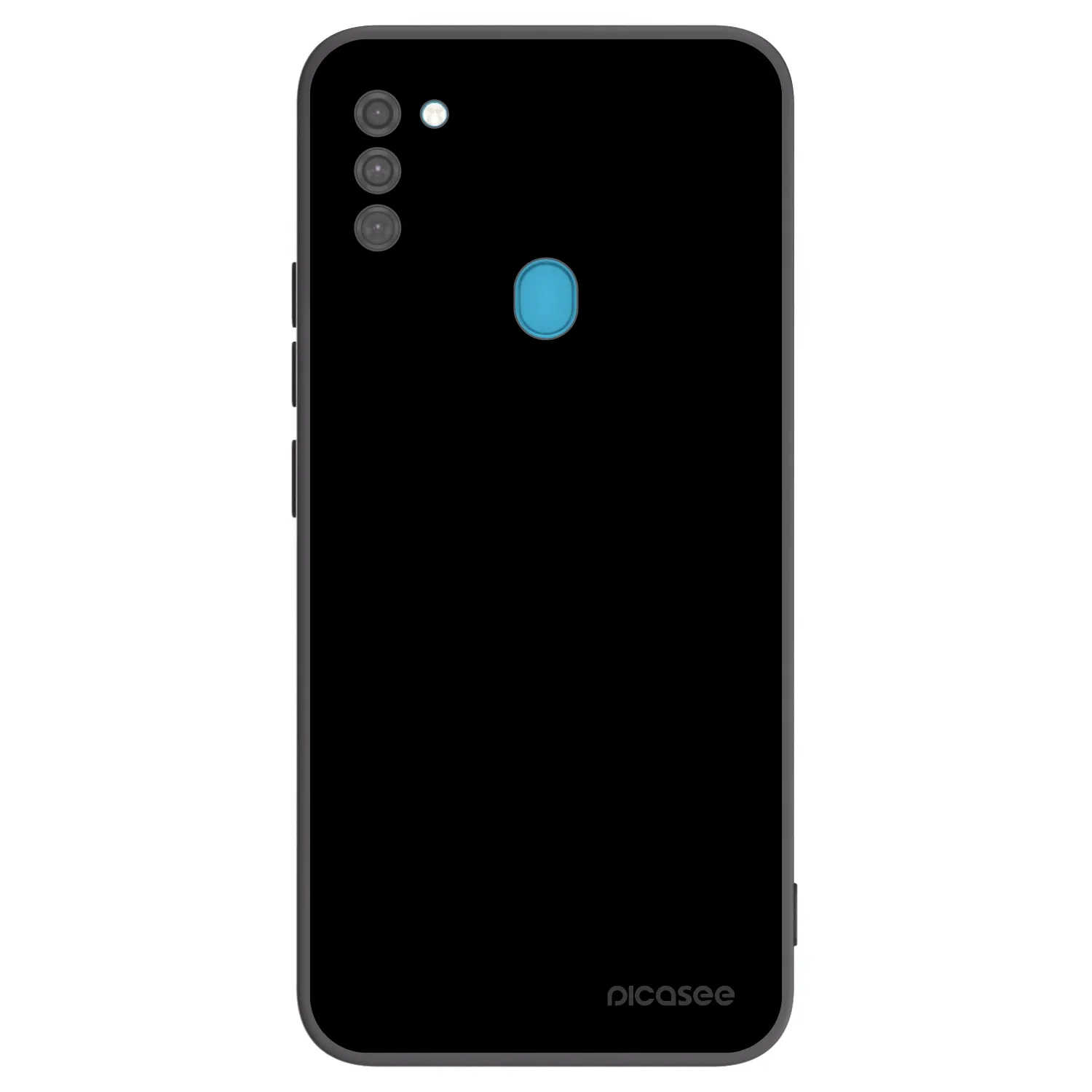 Picasee fekete szilikon tok az alábbi mobiltelefonokra Samsung Galaxy M11 - Black Bliss
