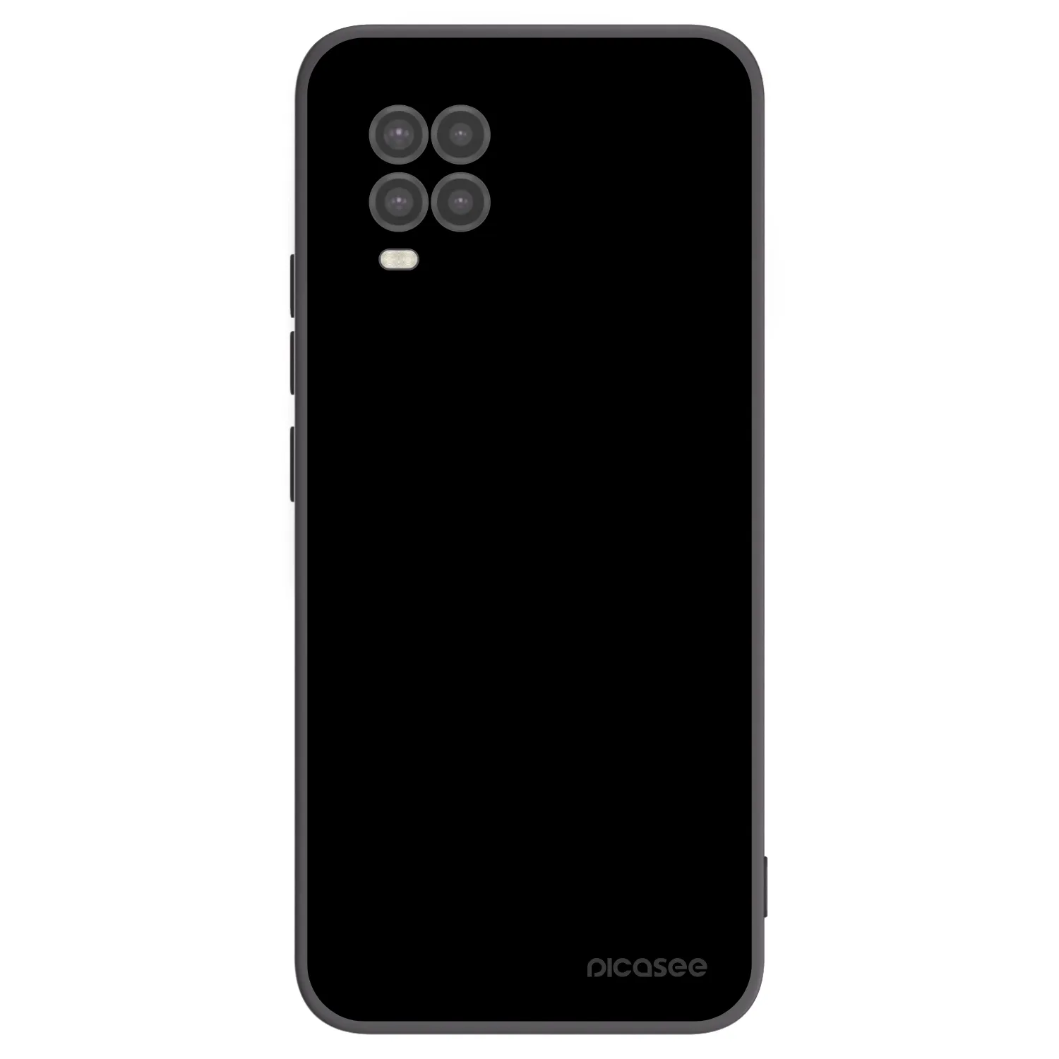 Picasee fekete szilikon tok az alábbi mobiltelefonokra Xiaomi Mi 10 Lite - Black Bliss