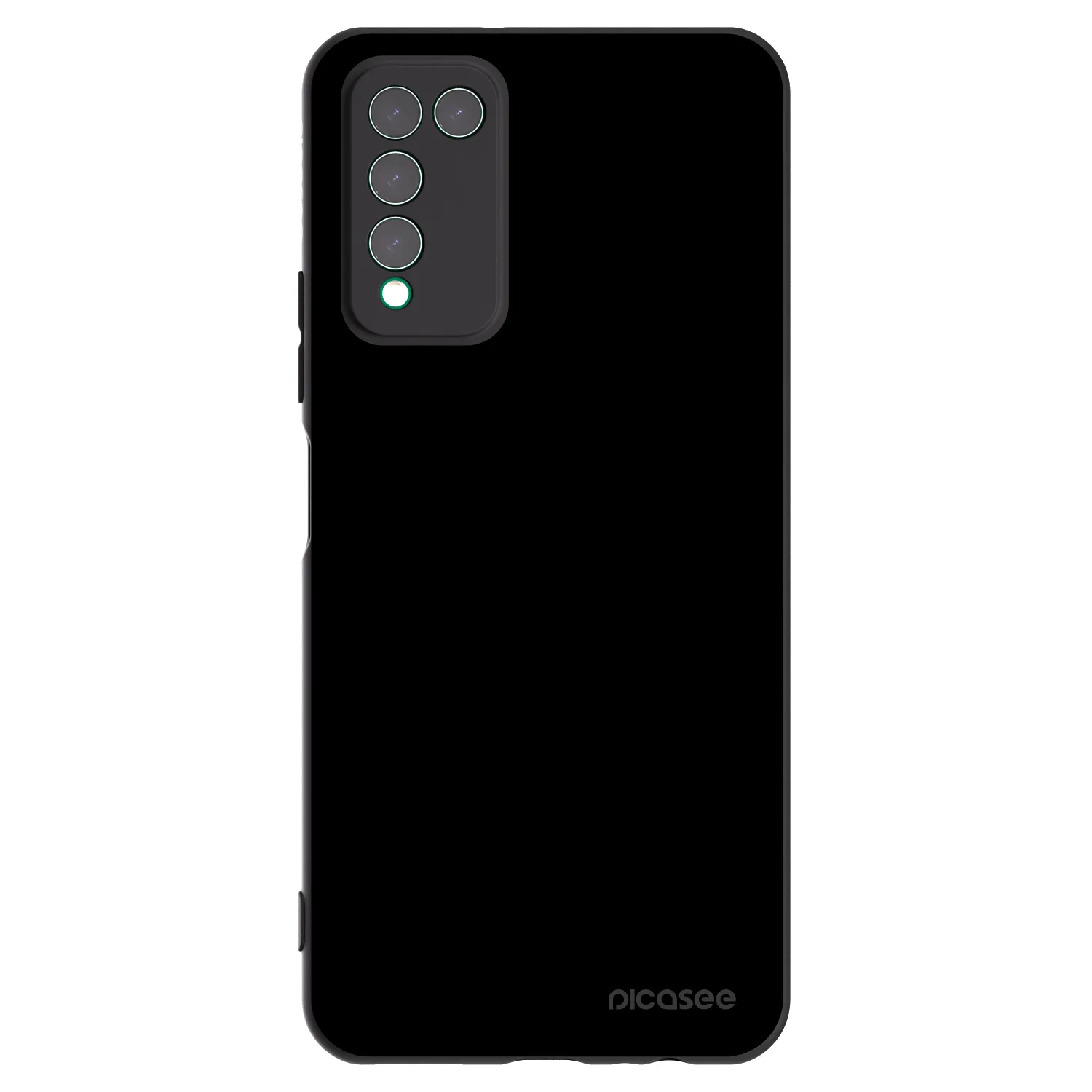 Picasee fekete szilikon tok az alábbi mobiltelefonokra Honor 10X Lite - Black Bliss