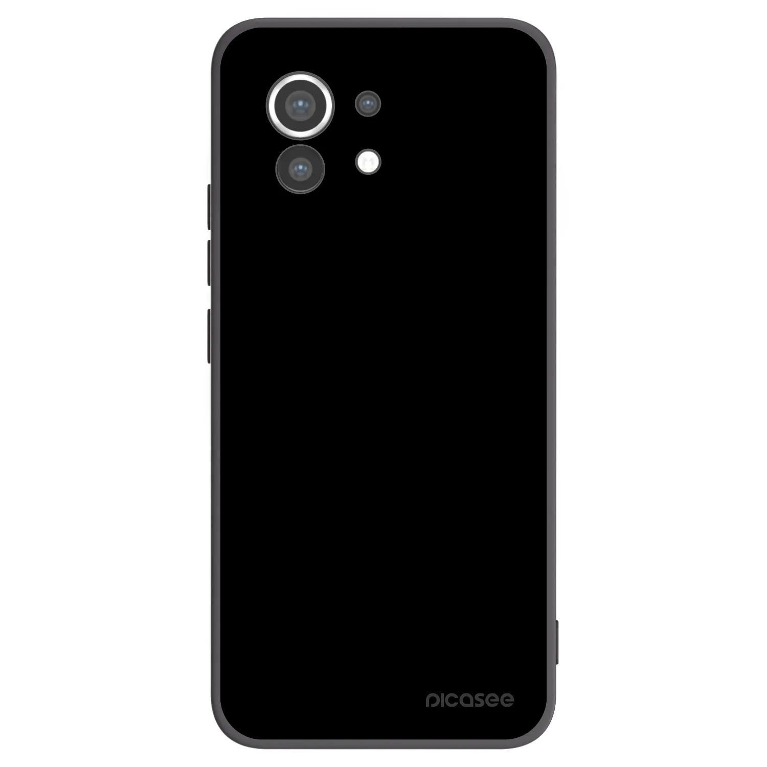 Picasee fekete szilikon tok az alábbi mobiltelefonokra Xiaomi Mi 11 - Black Bliss