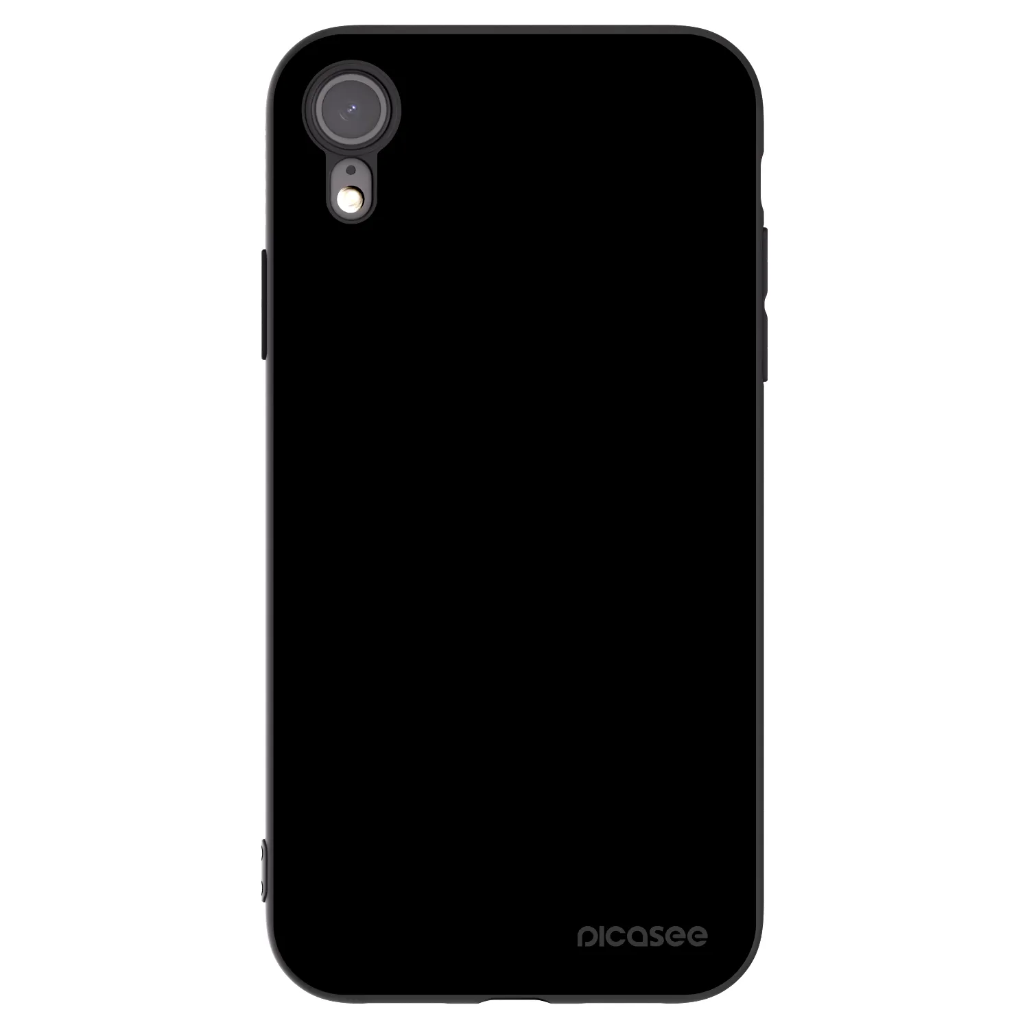 Picasee fekete szilikon tok az alábbi mobiltelefonokra Apple iPhone XR - Black Bliss