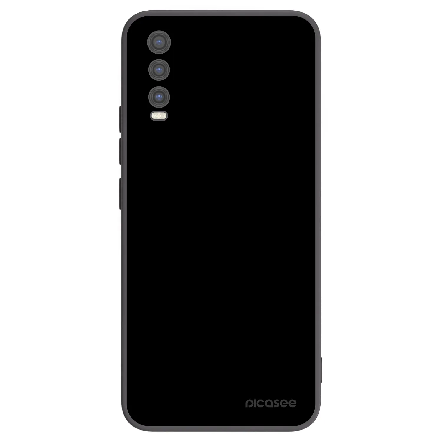 Picasee fekete szilikon tok az alábbi mobiltelefonokra Vivo Y20s - Black Bliss