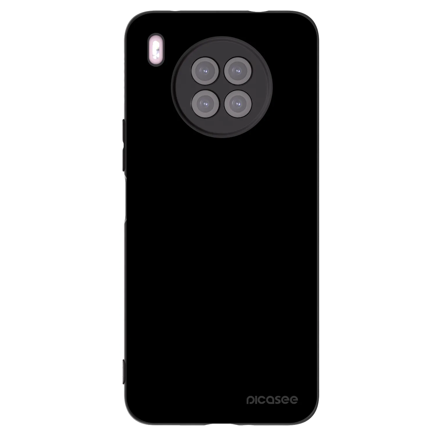 Picasee fekete szilikon tok az alábbi mobiltelefonokra Huawei Nova 8i - Black Bliss