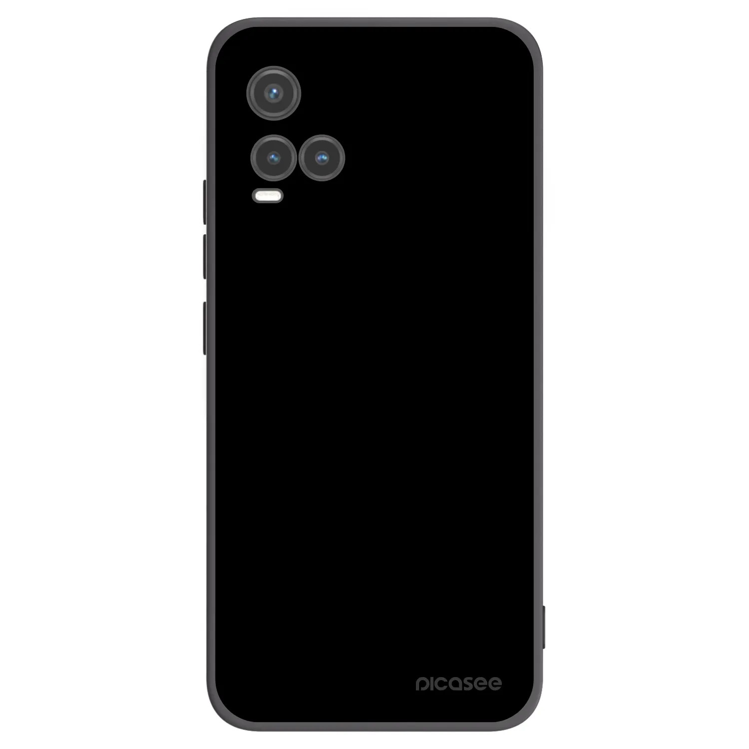 Picasee fekete szilikon tok az alábbi mobiltelefonokra Vivo Y33s - Black Bliss