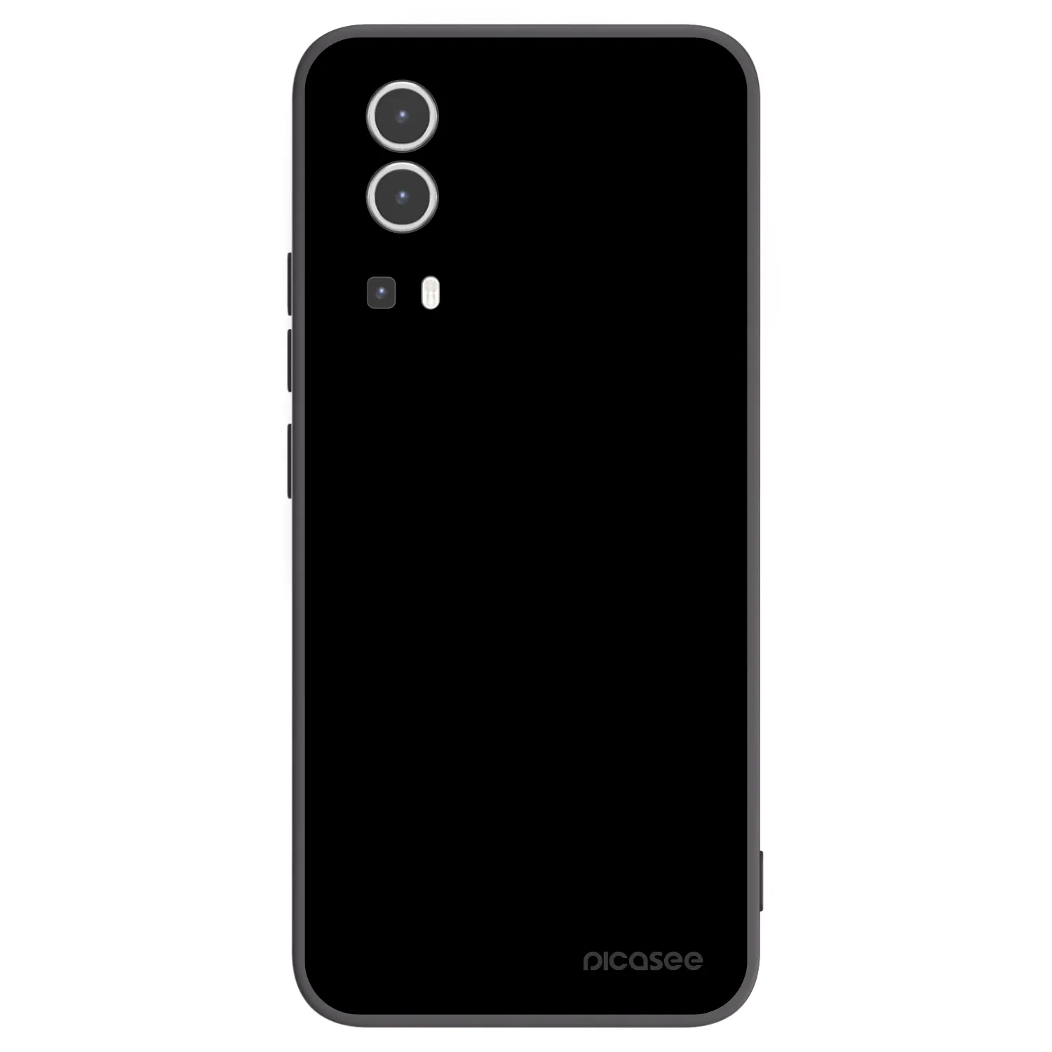 Picasee fekete szilikon tok az alábbi mobiltelefonokra Vivo Y72 5G - Black Bliss