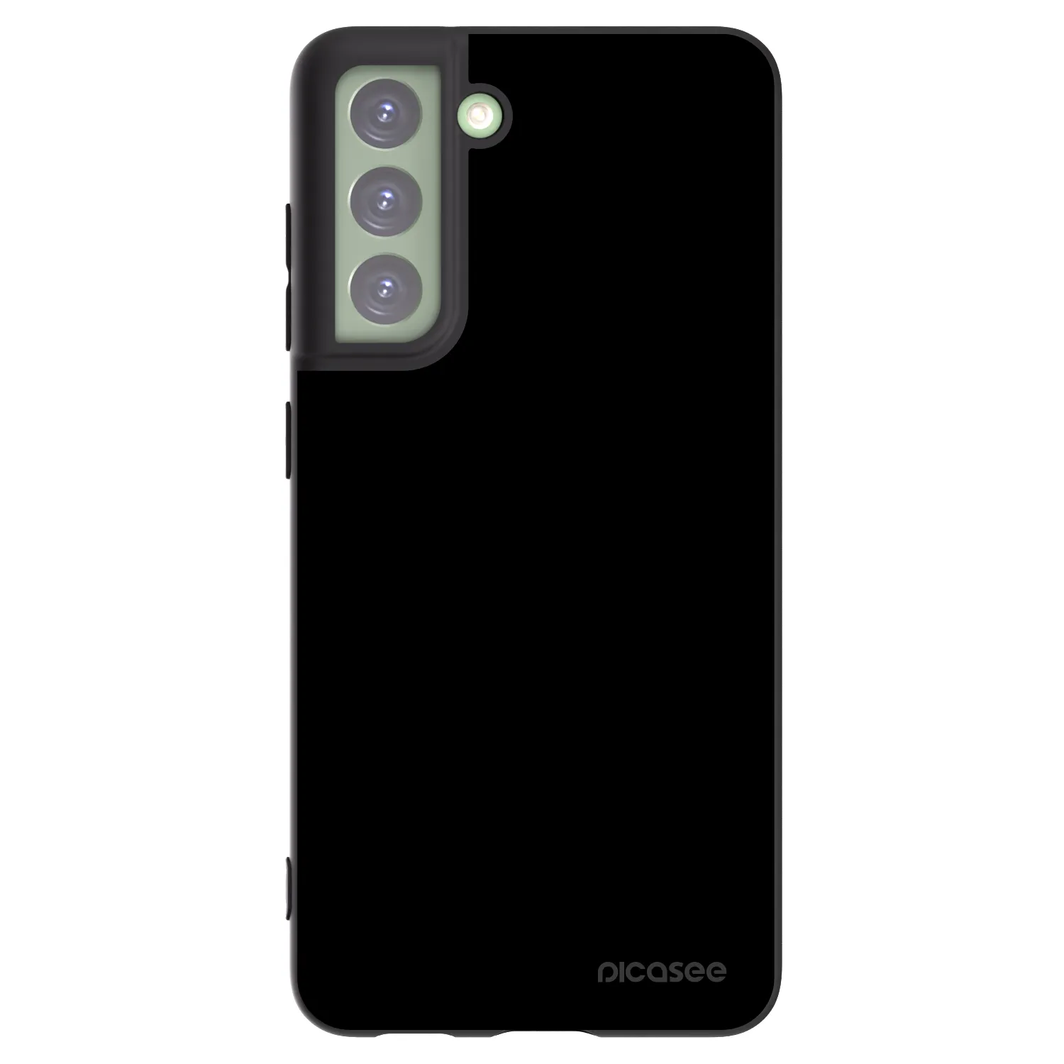 Picasee fekete szilikon tok az alábbi mobiltelefonokra Samsung Galaxy S21 FE 5G - Black Bliss