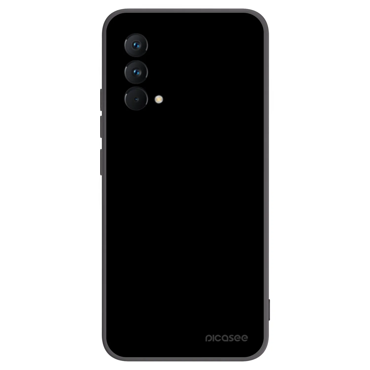 Picasee fekete szilikon tok az alábbi mobiltelefonokra Realme GT Master Edition 5G - Black Bliss