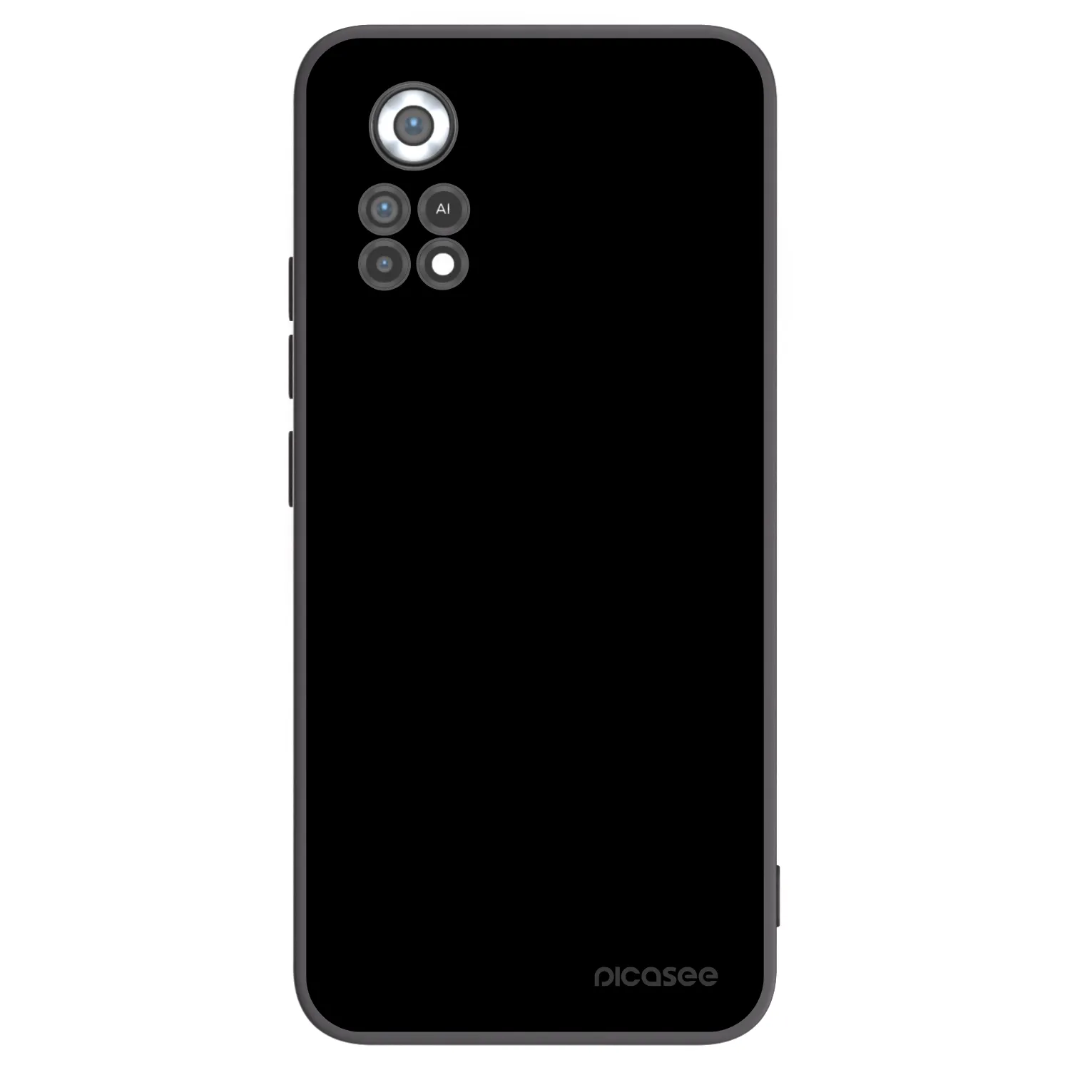 Picasee fekete szilikon tok az alábbi mobiltelefonokra Xiaomi Poco X4 Pro 5G - Black Bliss