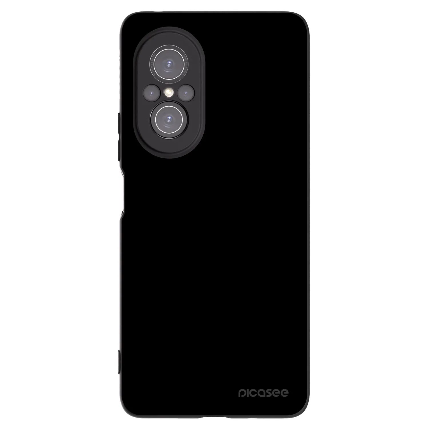 Picasee fekete szilikon tok az alábbi mobiltelefonokra Huawei Nova 9 SE - Black Bliss