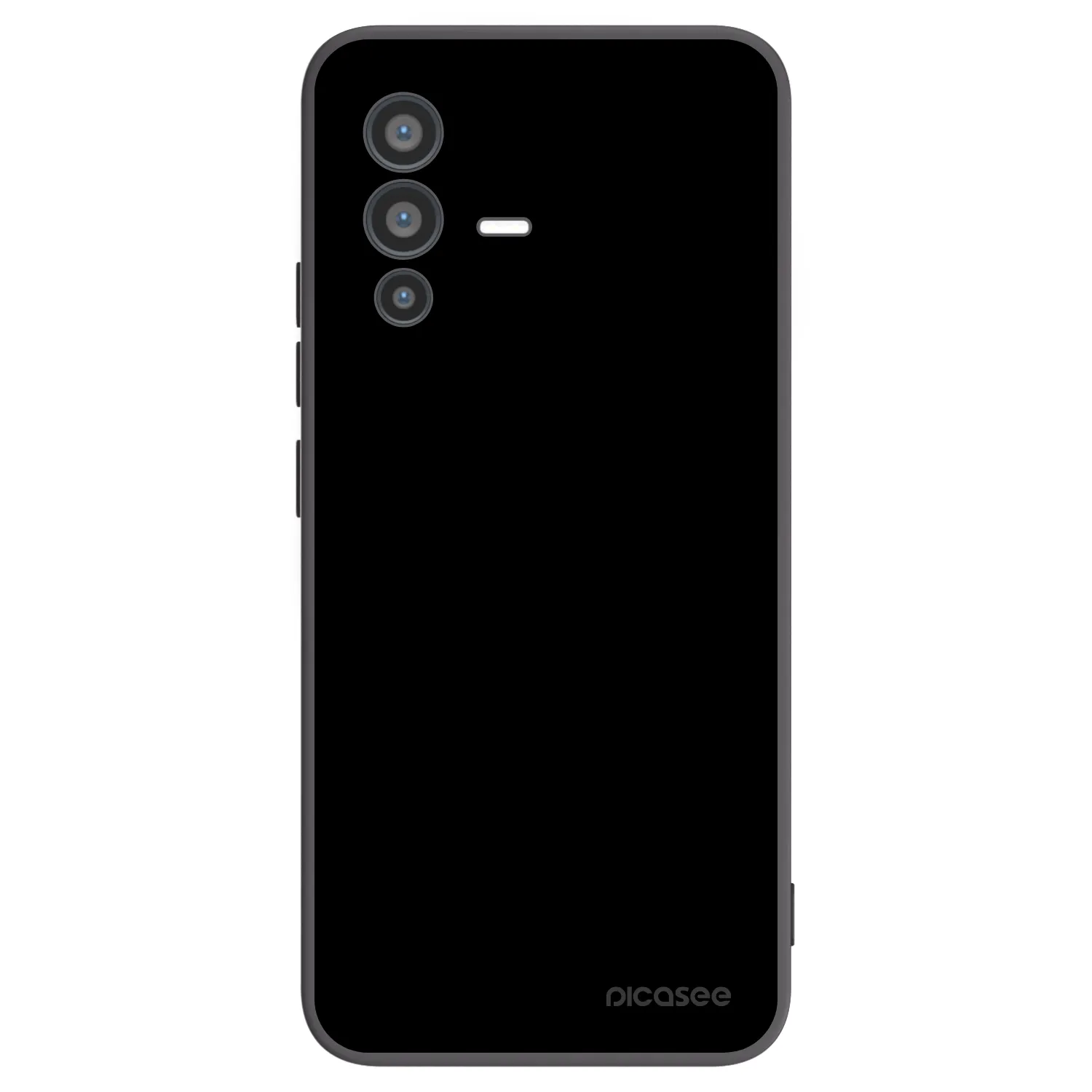 Picasee fekete szilikon tok az alábbi mobiltelefonokra Vivo V23 5G - Black Bliss