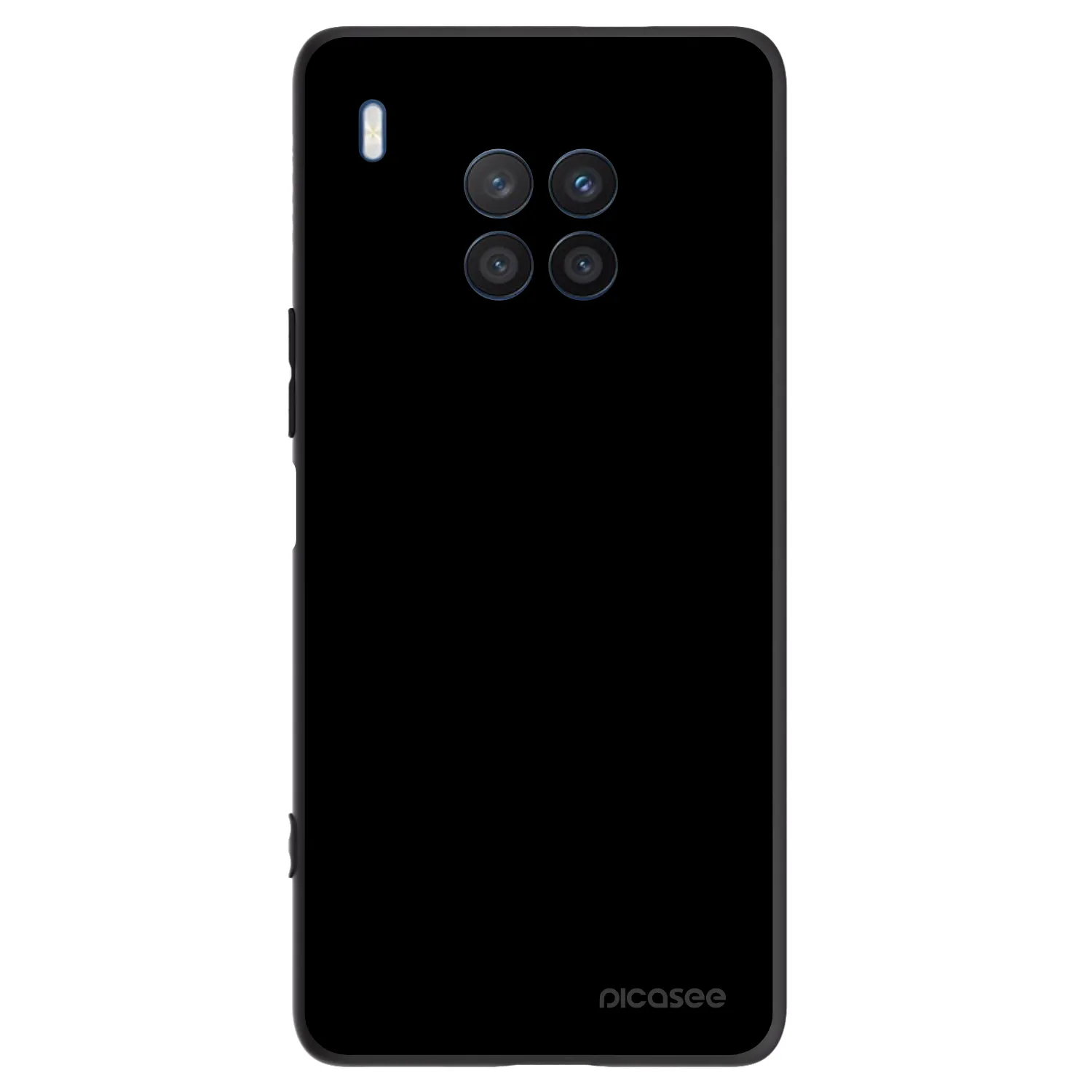 Picasee fekete szilikon tok az alábbi mobiltelefonokra Honor 50 Lite - Black Bliss