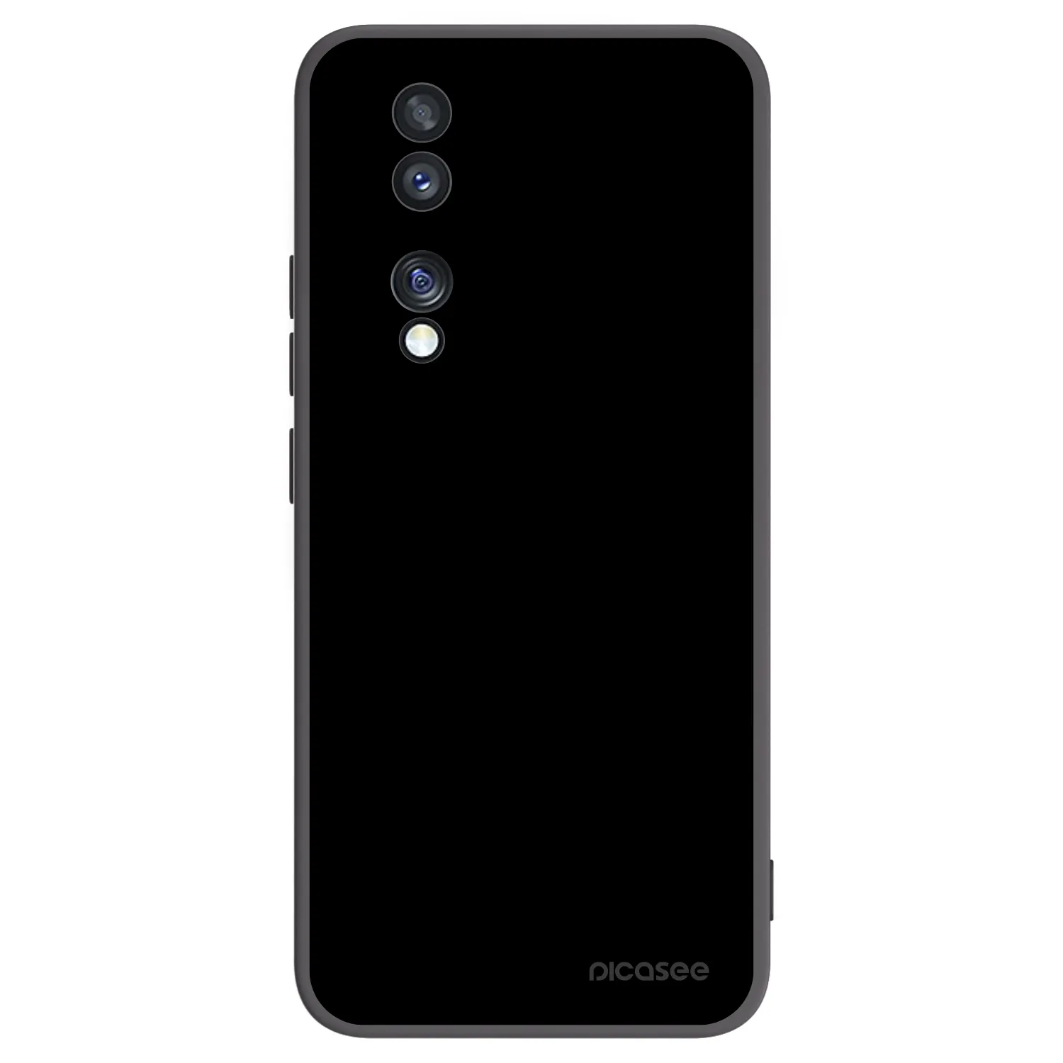 Picasee fekete szilikon tok az alábbi mobiltelefonokra Honor 70 - Black Bliss