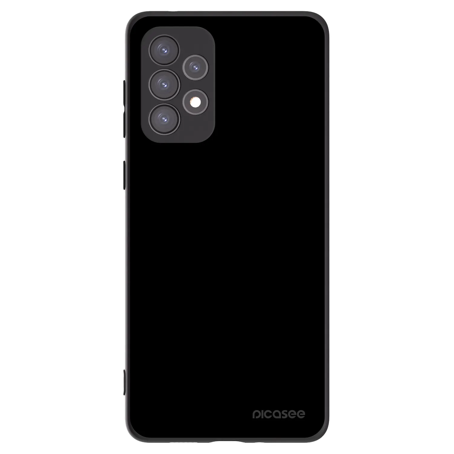 Picasee fekete szilikon tok az alábbi mobiltelefonokra Samsung Galaxy A73 5G - Black Bliss