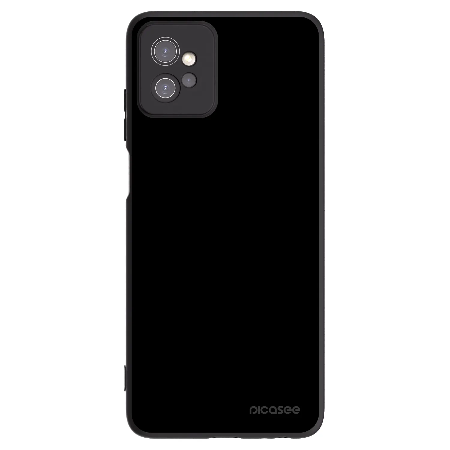 Picasee fekete szilikon tok az alábbi mobiltelefonokra Motorola Moto G32 - Black Bliss