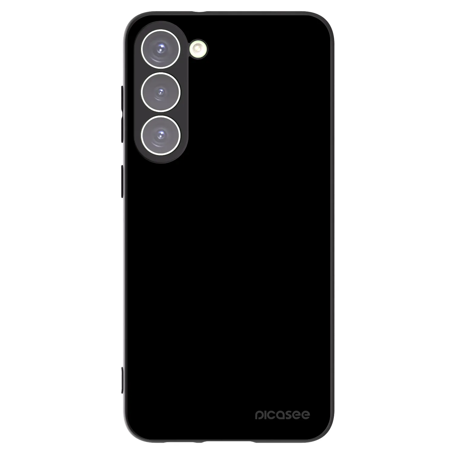Picasee fekete szilikon tok az alábbi mobiltelefonokra Samsung Galaxy S23+ 5G - Black Bliss