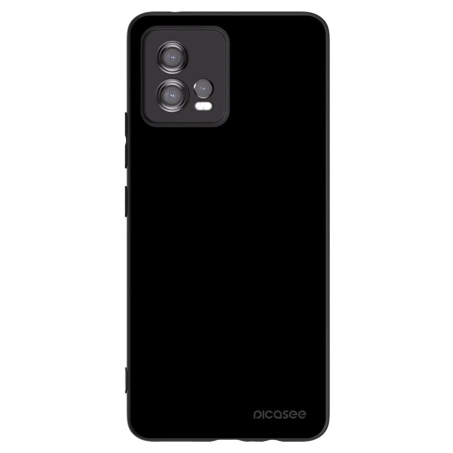 Picasee fekete szilikon tok az alábbi mobiltelefonokra Motorola Moto G72 - Black Bliss