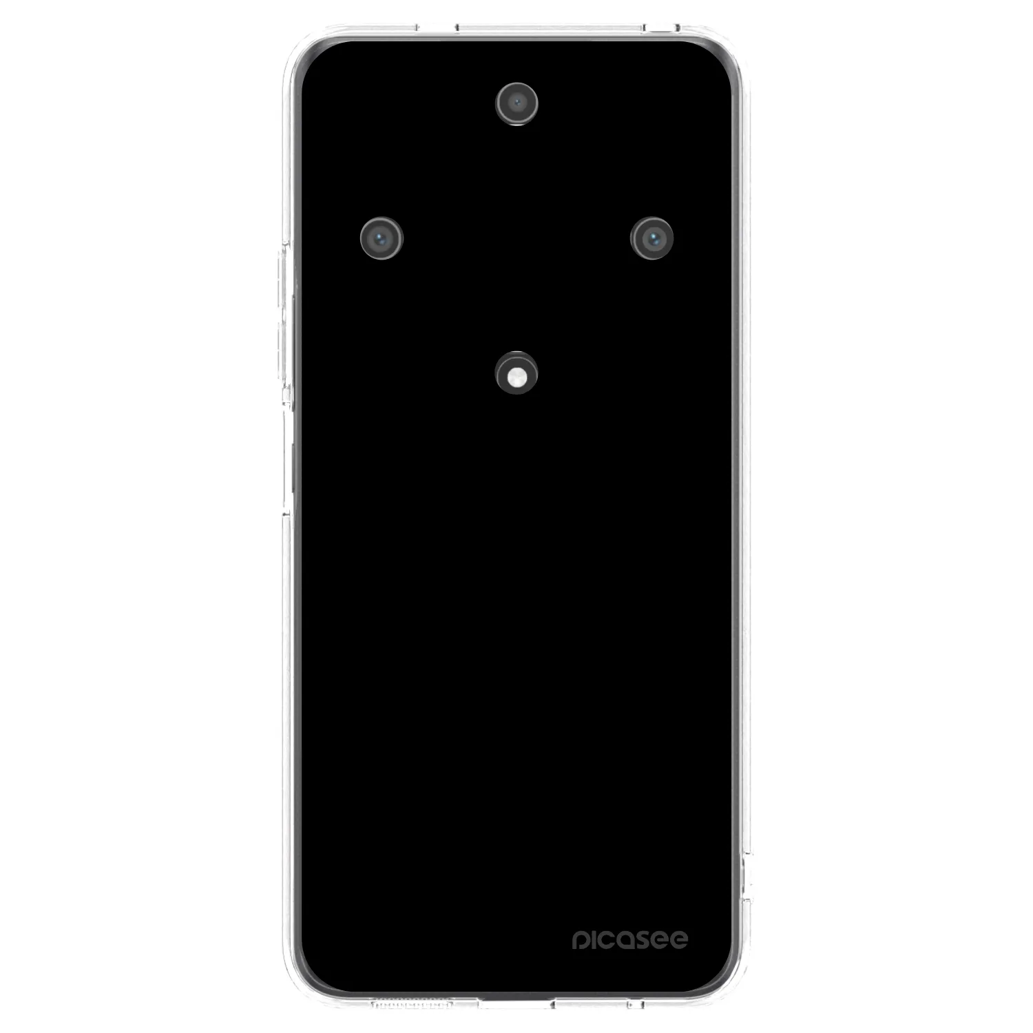 Picasee átlátszó szilikon tok az alábbi mobiltelefonokra Honor Magic5 Lite 5G - Black Bliss