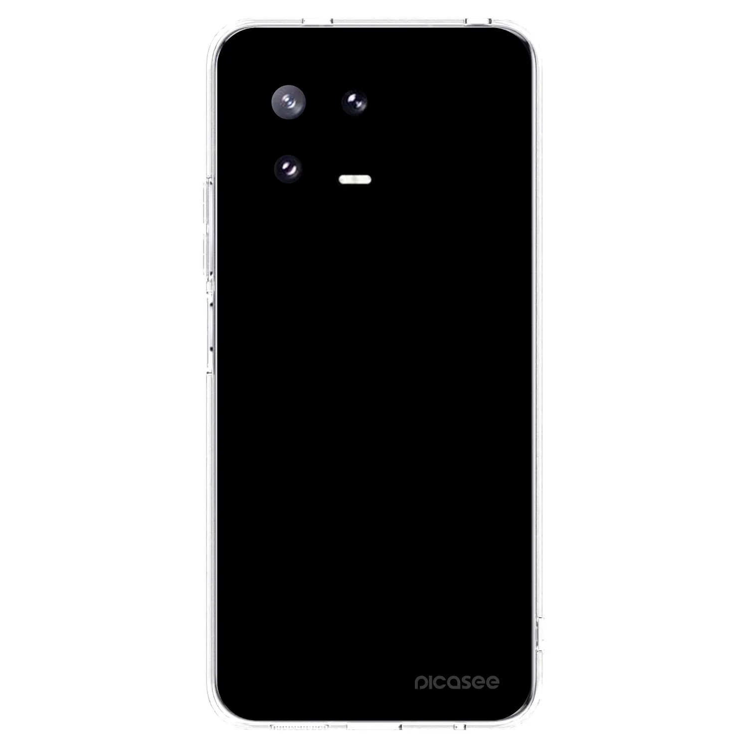 Picasee átlátszó szilikon tok az alábbi mobiltelefonokra Xiaomi 13 Pro - Black Bliss