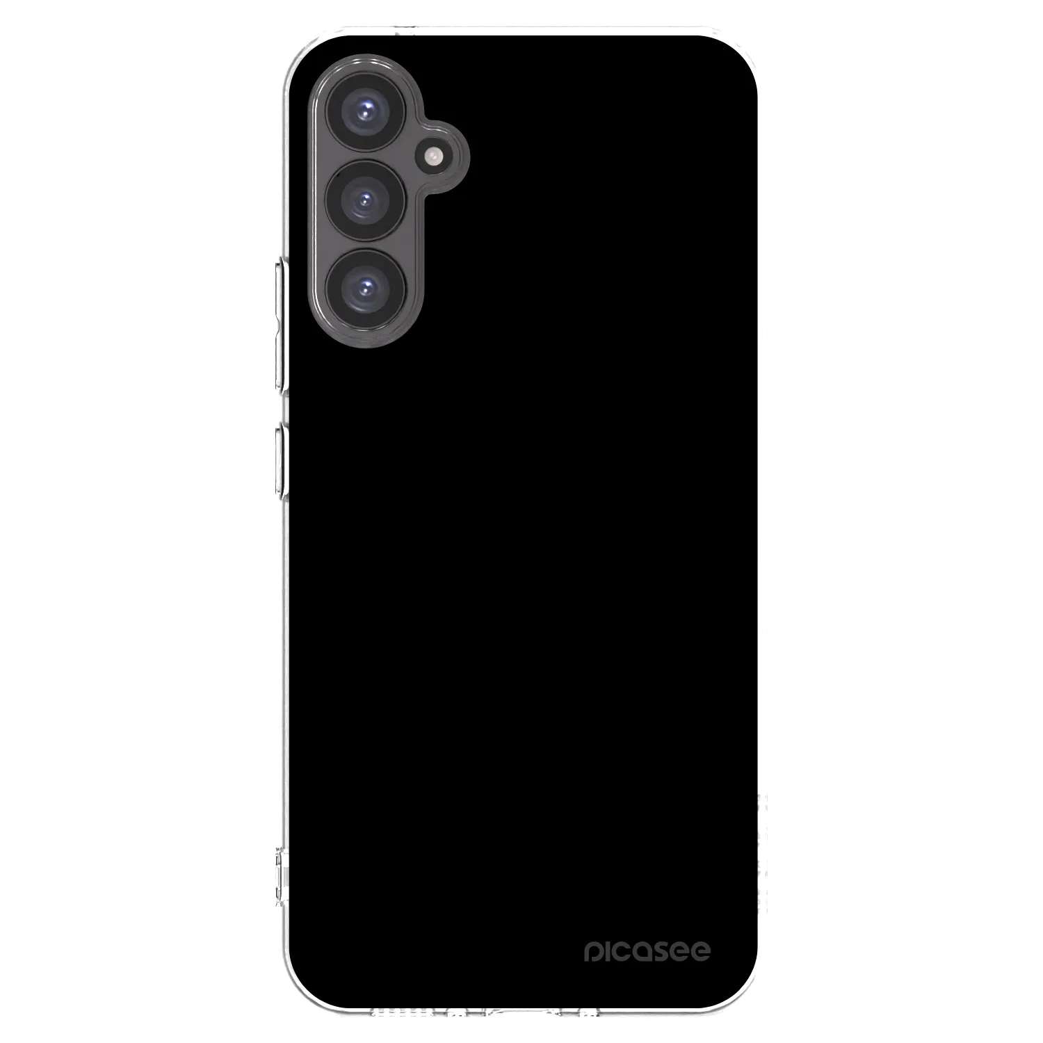Picasee átlátszó szilikon tok az alábbi mobiltelefonokra Samsung Galaxy A34 5G A346B - Black Bliss