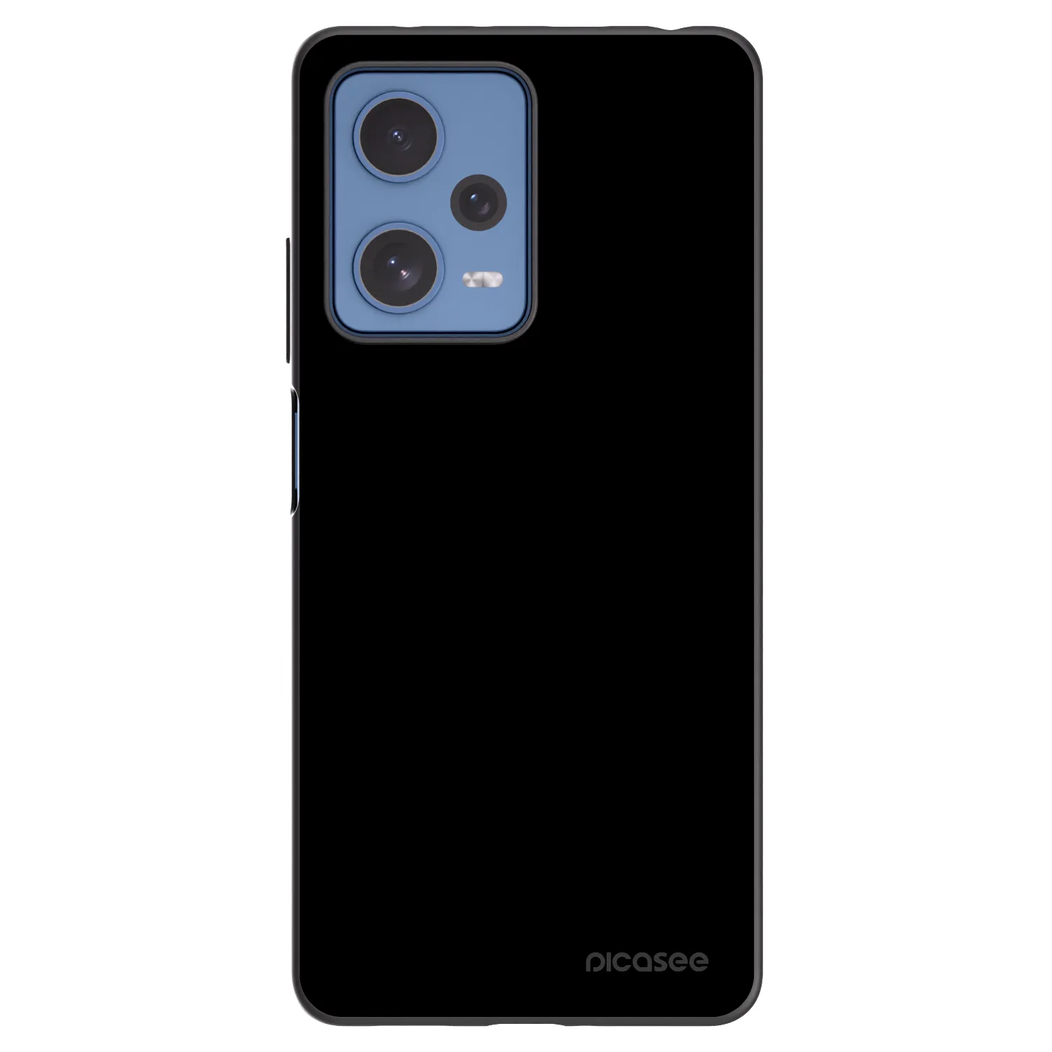 Picasee fekete szilikon tok az alábbi mobiltelefonokra Xiaomi Redmi Note 12 Pro 5G - Black Bliss