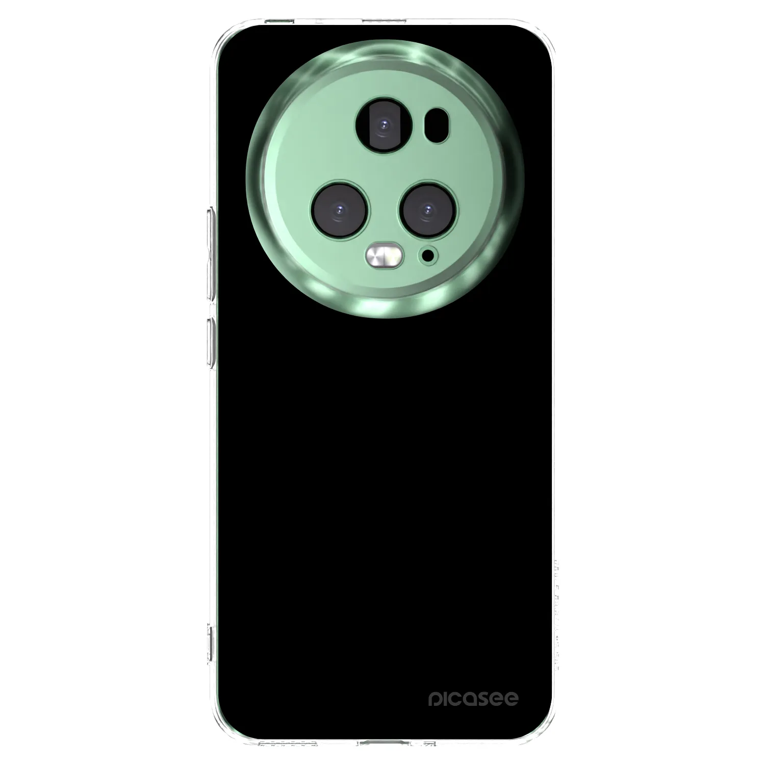 Picasee átlátszó szilikon tok az alábbi mobiltelefonokra Honor Magic5 Pro - Black Bliss