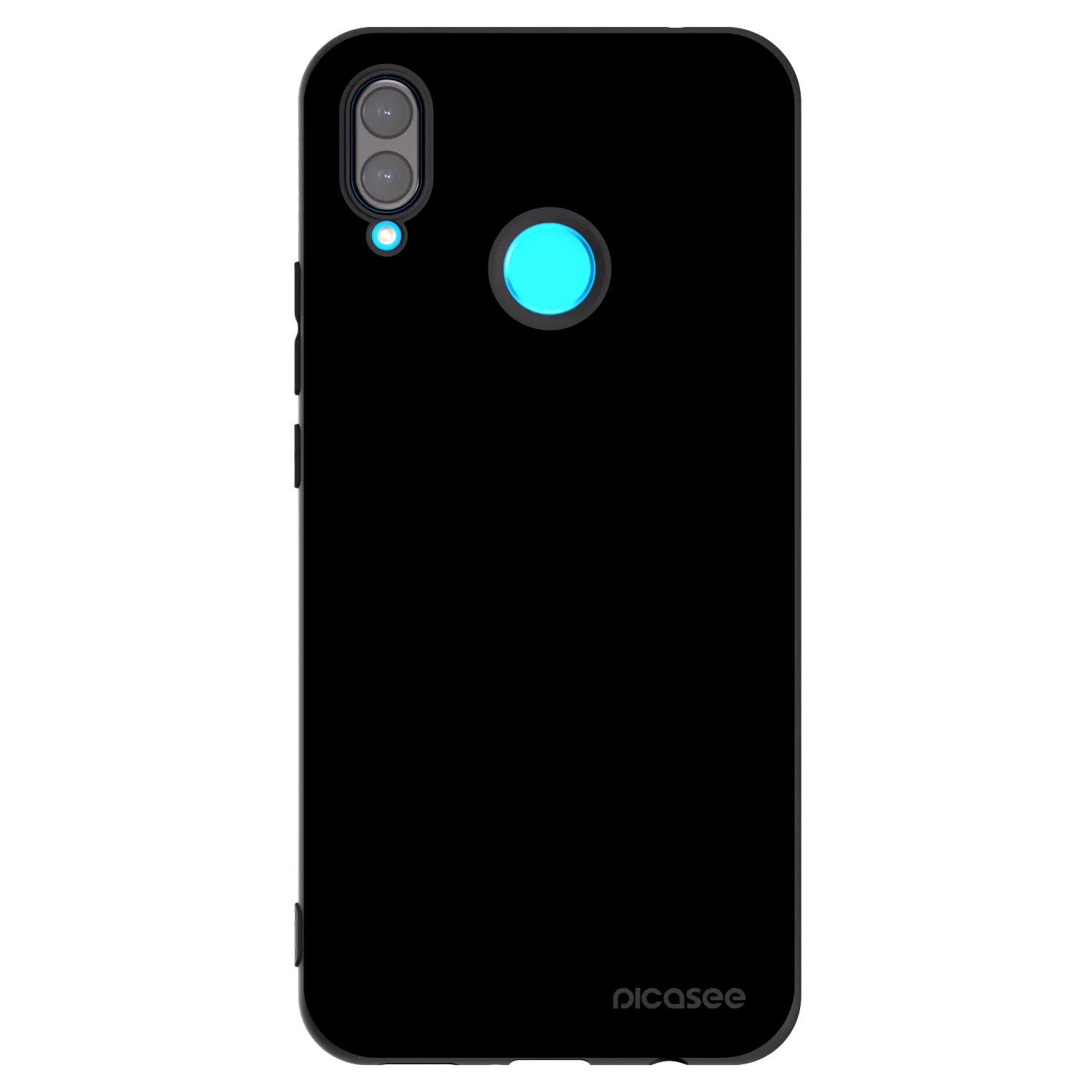 Picasee fekete szilikon tok az alábbi mobiltelefonokra Huawei Nova 3i - Black Bliss