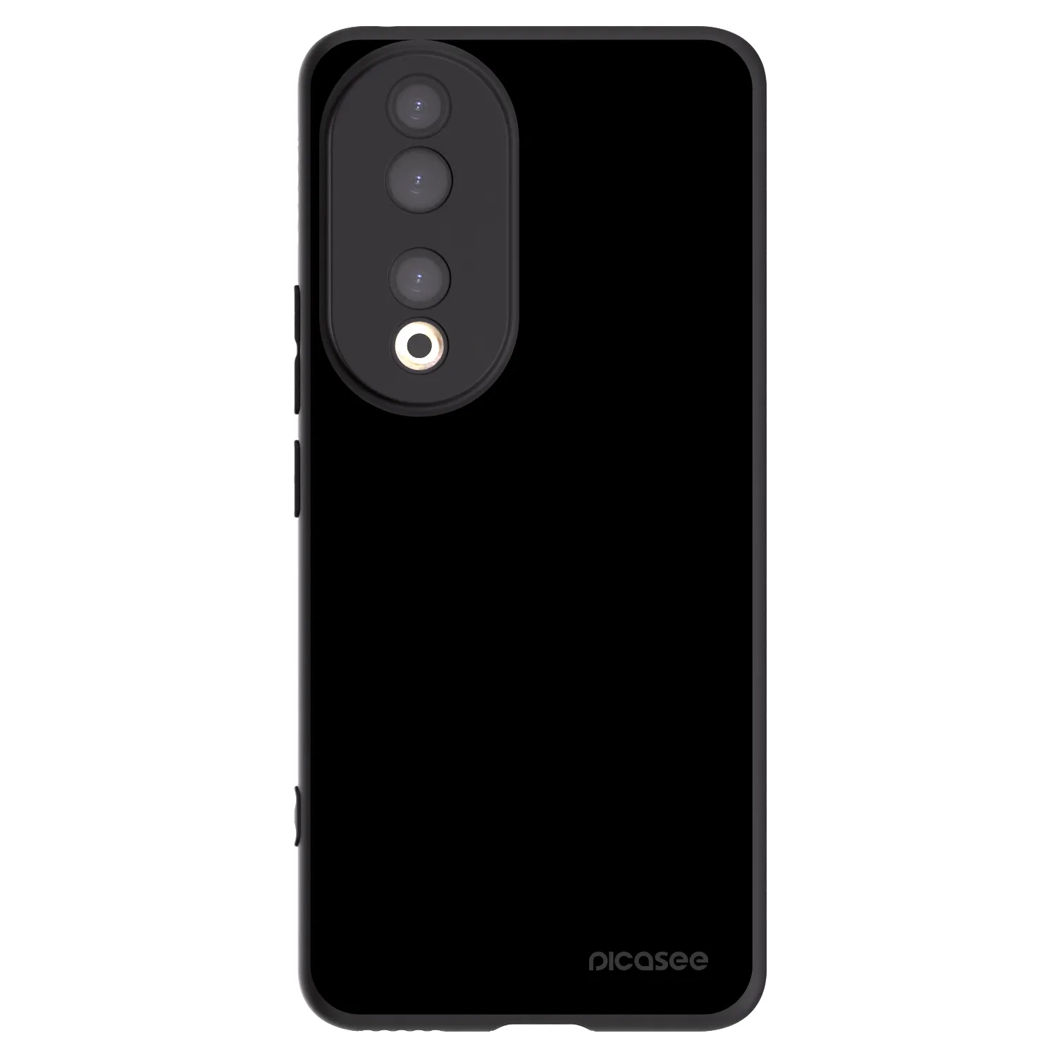 Picasee fekete szilikon tok az alábbi mobiltelefonokra Honor 90 5G - Black Bliss
