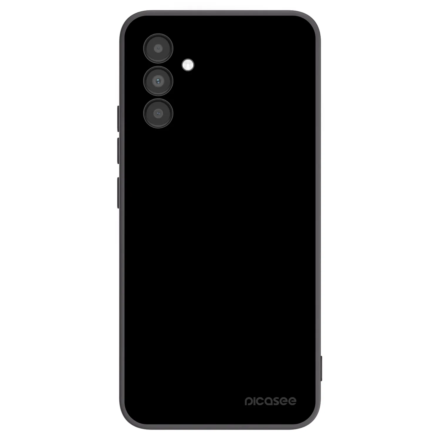 Picasee fekete szilikon tok az alábbi mobiltelefonokra Samsung Galaxy A04s A047F - Black Bliss