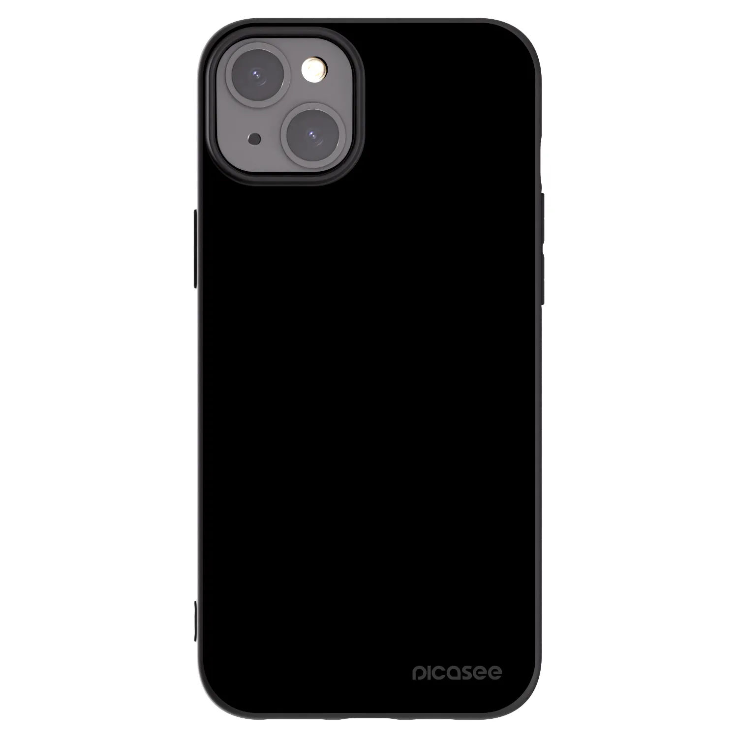 Picasee fekete szilikon tok az alábbi mobiltelefonokra Apple iPhone 15 Plus - Black Bliss