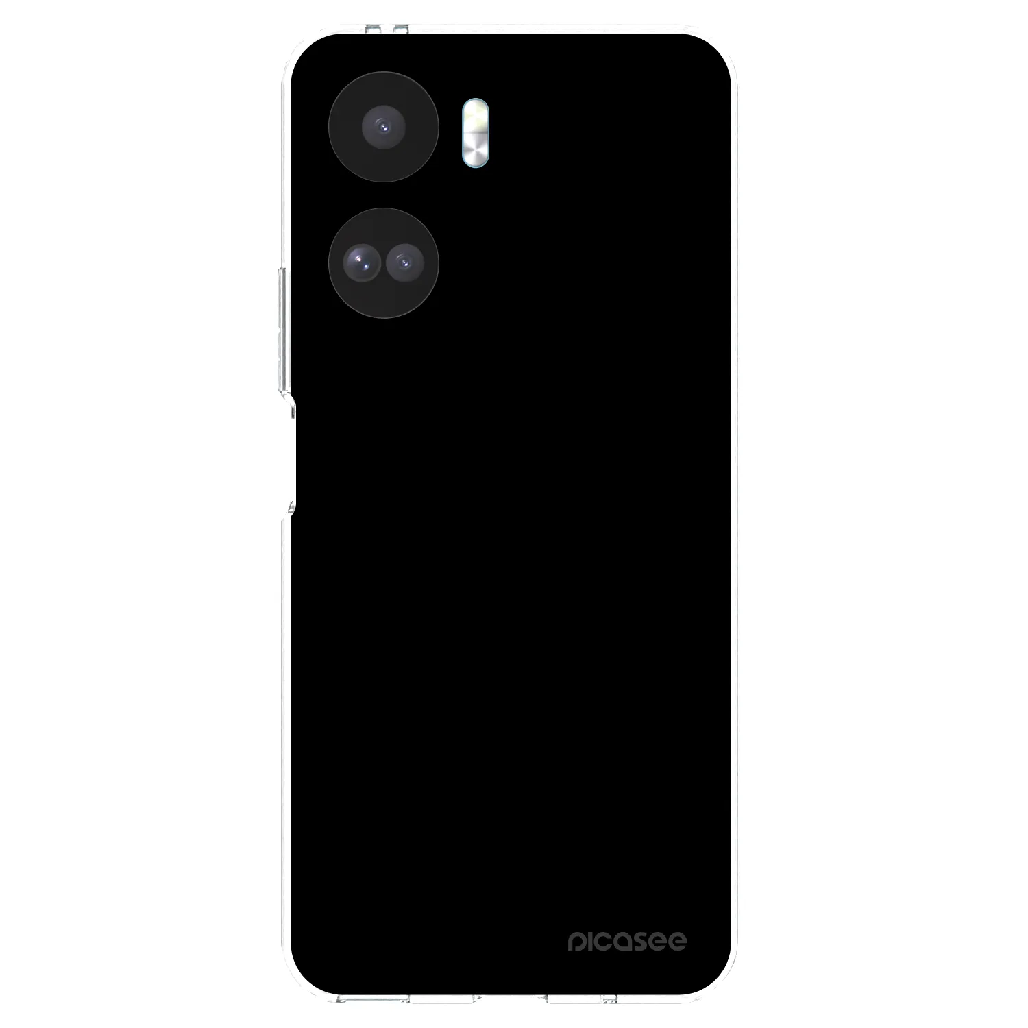 Picasee átlátszó szilikon tok az alábbi mobiltelefonokra Honor 90 Lite 5G - Black Bliss