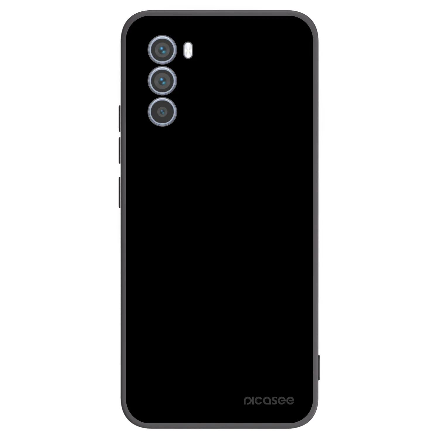 Picasee fekete szilikon tok az alábbi mobiltelefonokra Motorola Moto G62 - Black Bliss