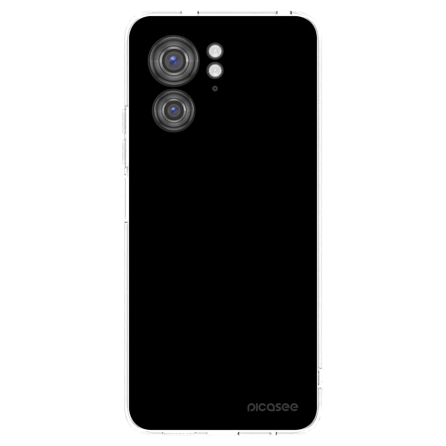 Picasee átlátszó szilikon tok az alábbi mobiltelefonokra Motorola Edge 40 - Black Bliss