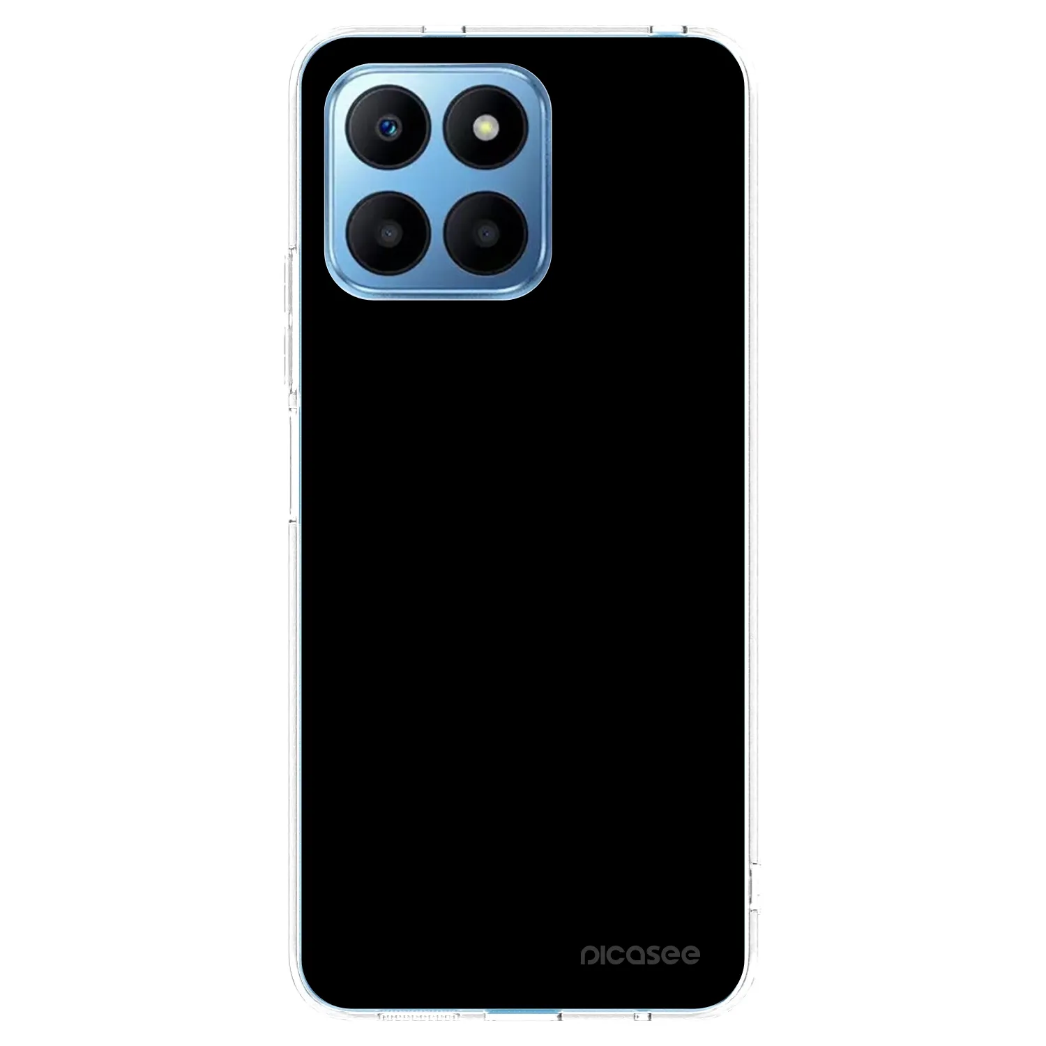 Picasee átlátszó szilikon tok az alábbi mobiltelefonokra Honor 70 Lite - Black Bliss