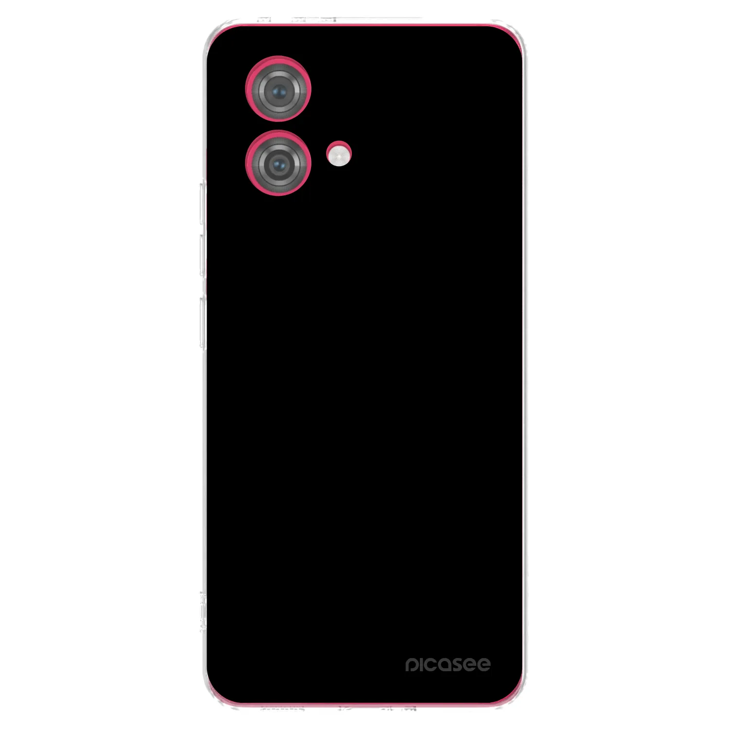Picasee átlátszó szilikon tok az alábbi mobiltelefonokra Motorola Moto G84 5G - Black Bliss