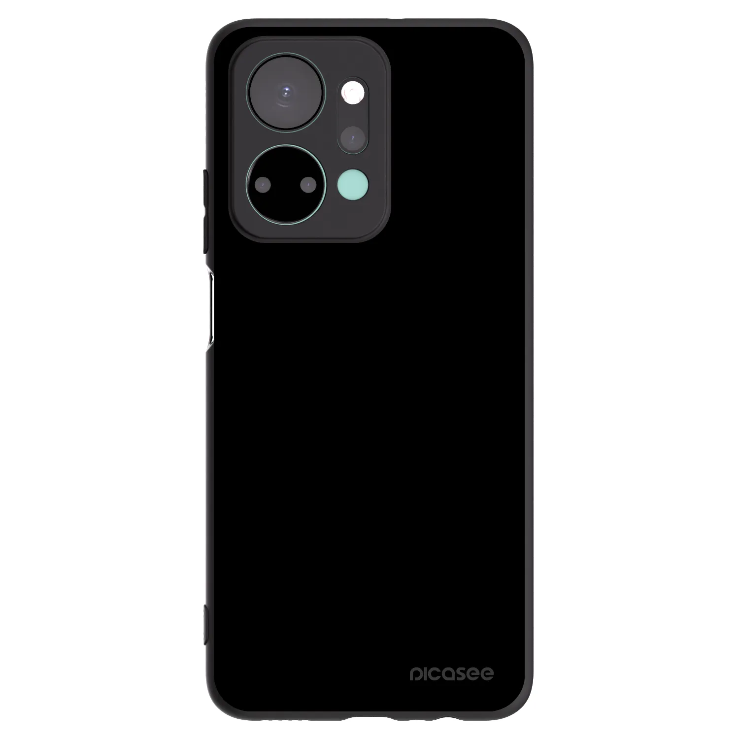 Picasee fekete szilikon tok az alábbi mobiltelefonokra Honor X7a - Black Bliss