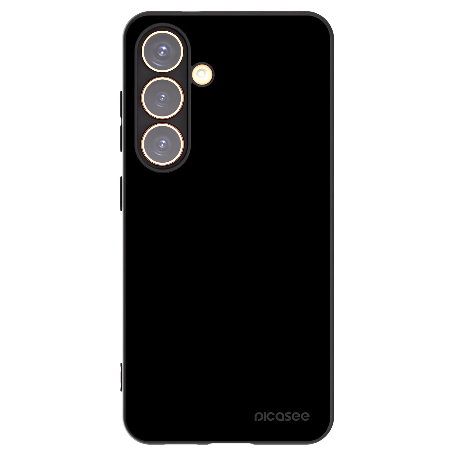 Picasee fekete szilikon tok az alábbi mobiltelefonokra Samsung Galaxy S24 S921B 5G - Black Bliss