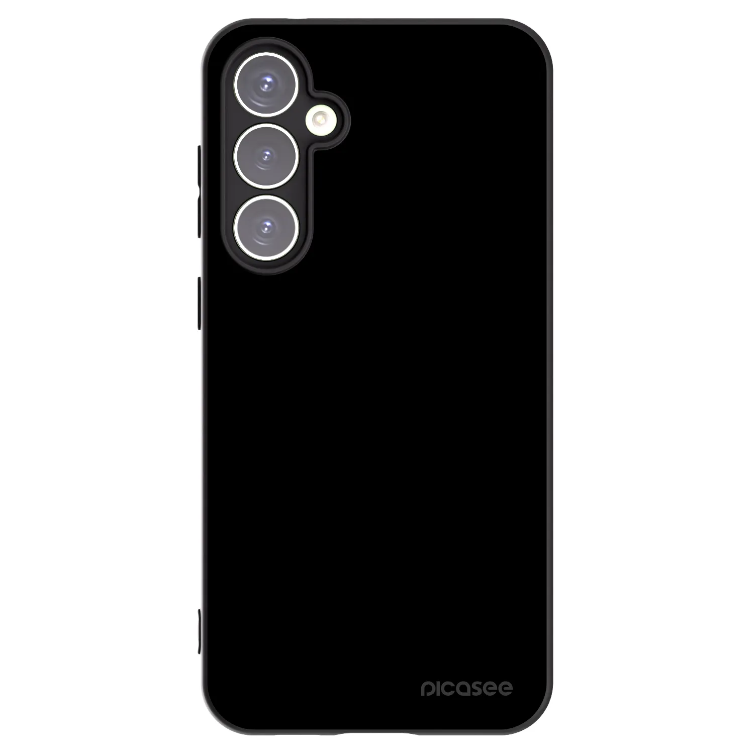 Picasee fekete szilikon tok az alábbi mobiltelefonokra Samsung Galaxy S23 FE S711B - Black Bliss
