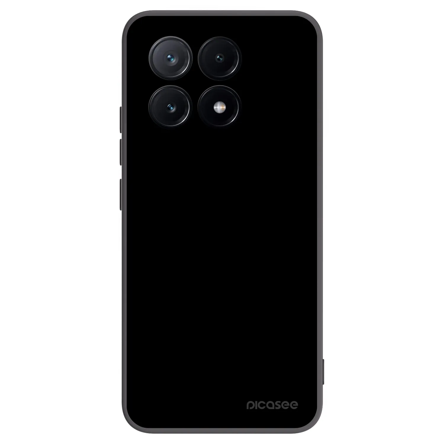 Picasee fekete szilikon tok az alábbi mobiltelefonokra Xiaomi Poco X6 Pro - Black Bliss