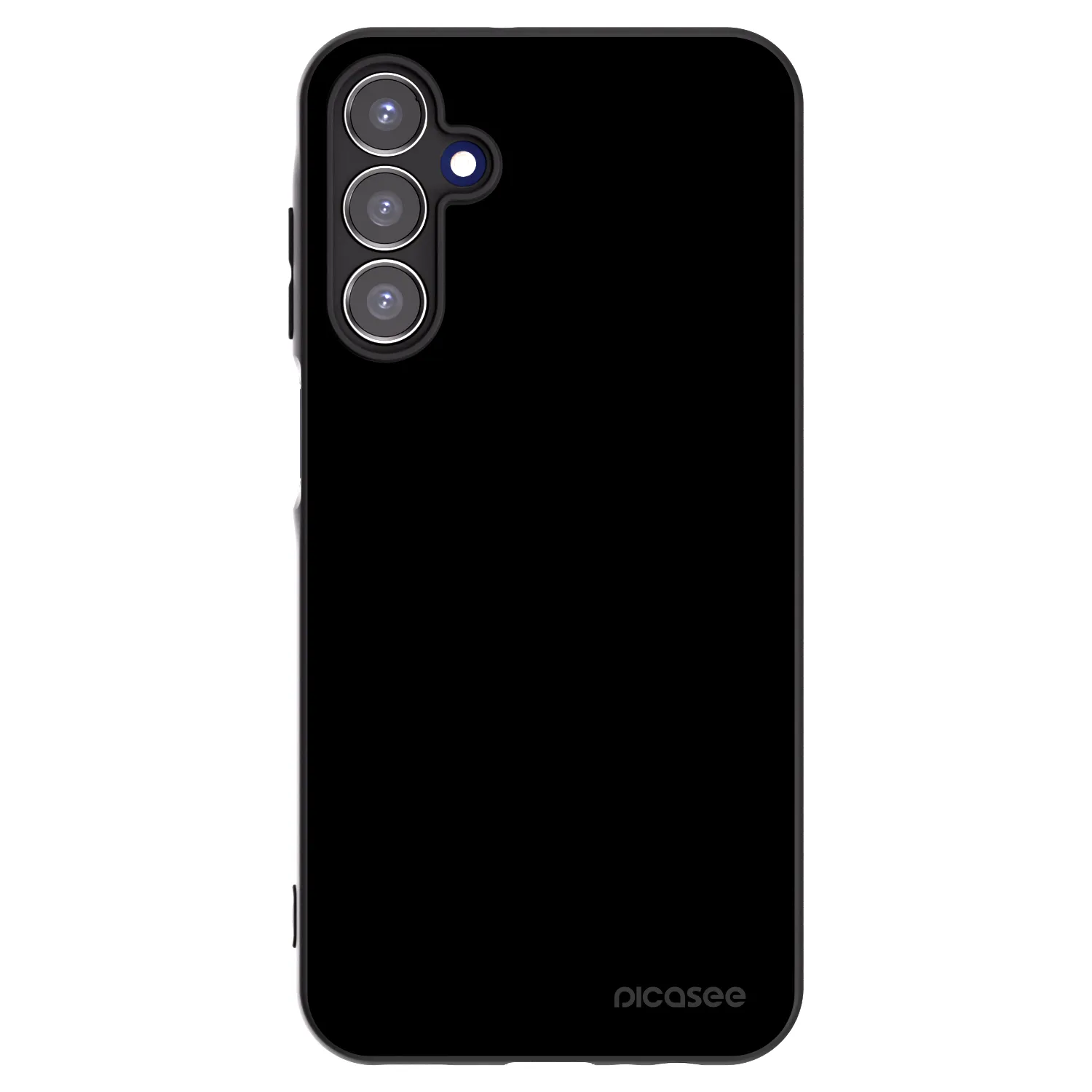 Picasee fekete szilikon tok az alábbi mobiltelefonokra Samsung Galaxy A15 A155F 4G - Black Bliss