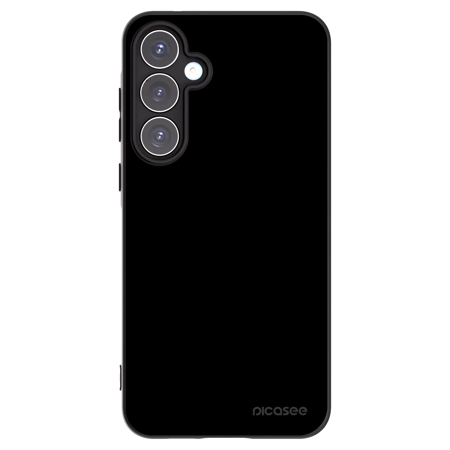 Picasee fekete szilikon tok az alábbi mobiltelefonokra Samsung Galaxy A55 5G A556B - Black Bliss