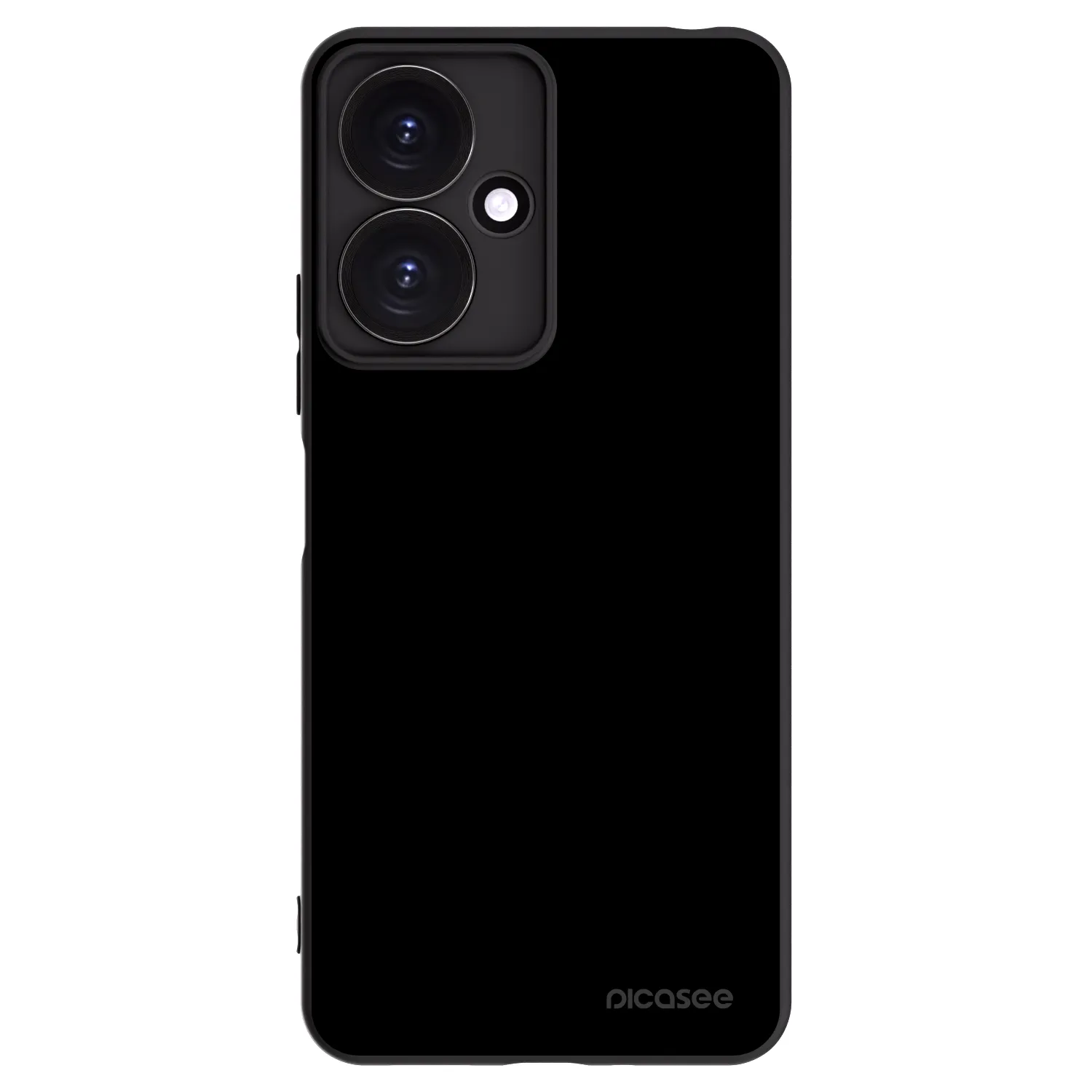 Picasee fekete szilikon tok az alábbi mobiltelefonokra Xiaomi Redmi 13C 5G - Black Bliss