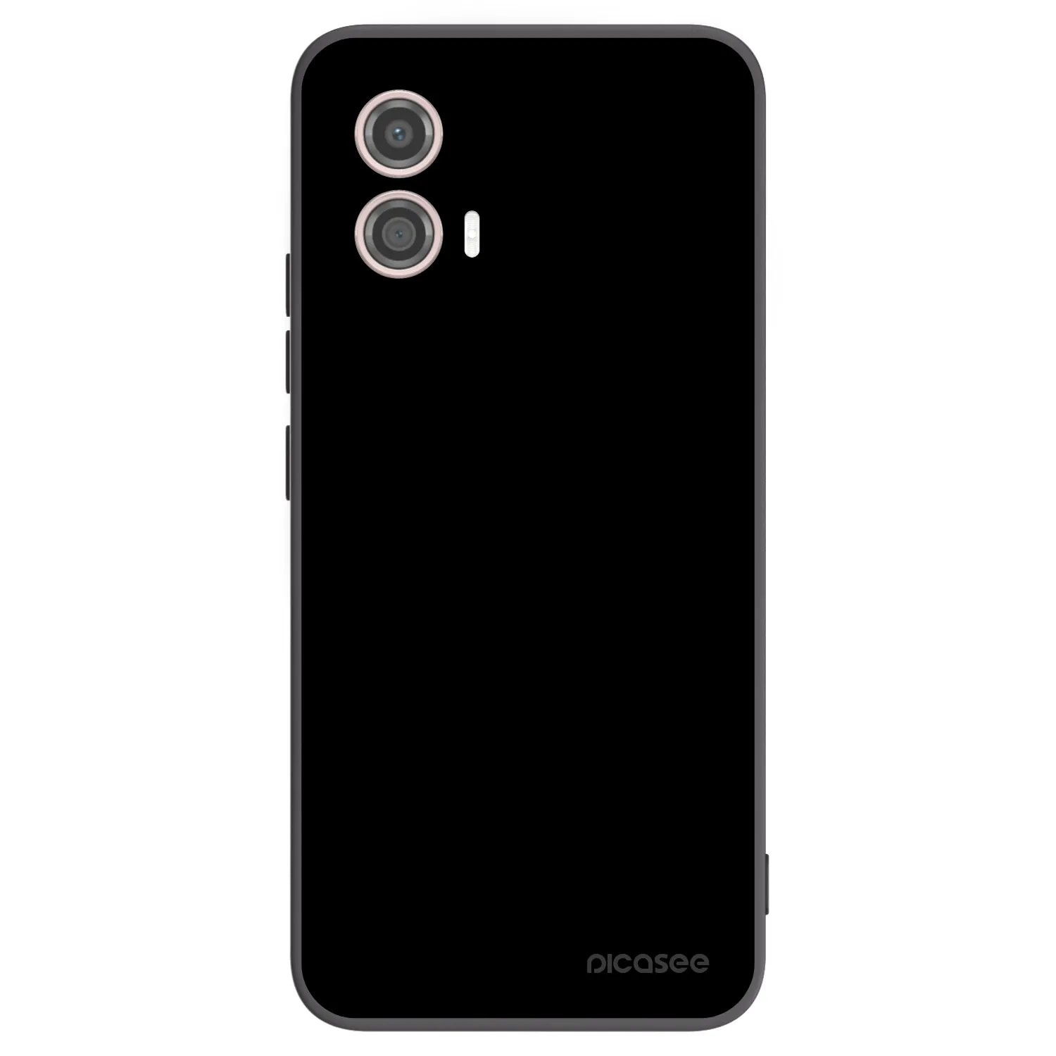 Picasee fekete szilikon tok az alábbi mobiltelefonokra Motorola Moto G53 5G - Black Bliss