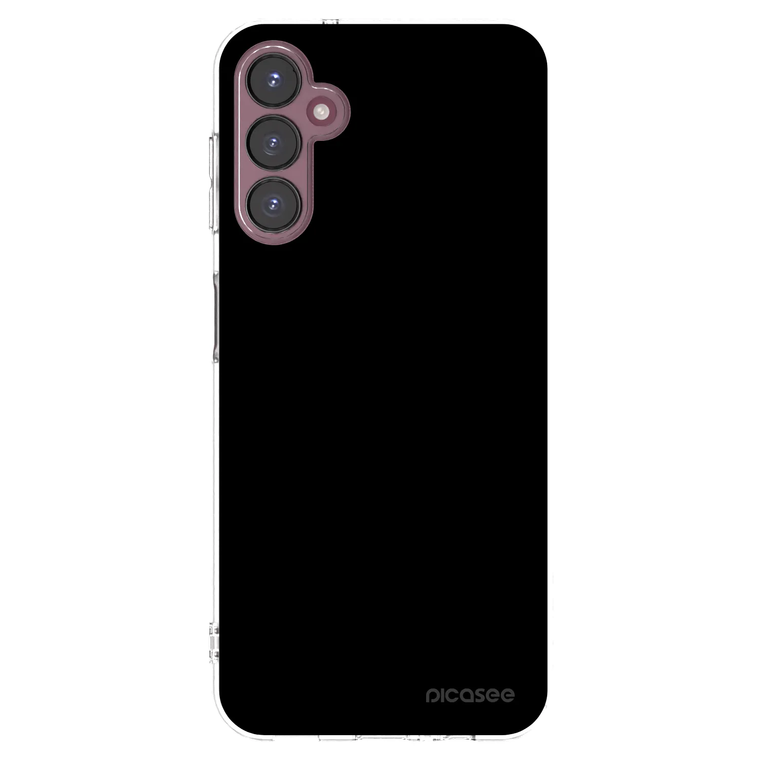 Picasee átlátszó szilikon tok az alábbi mobiltelefonokra Samsung Galaxy A05s A057G - Black Bliss