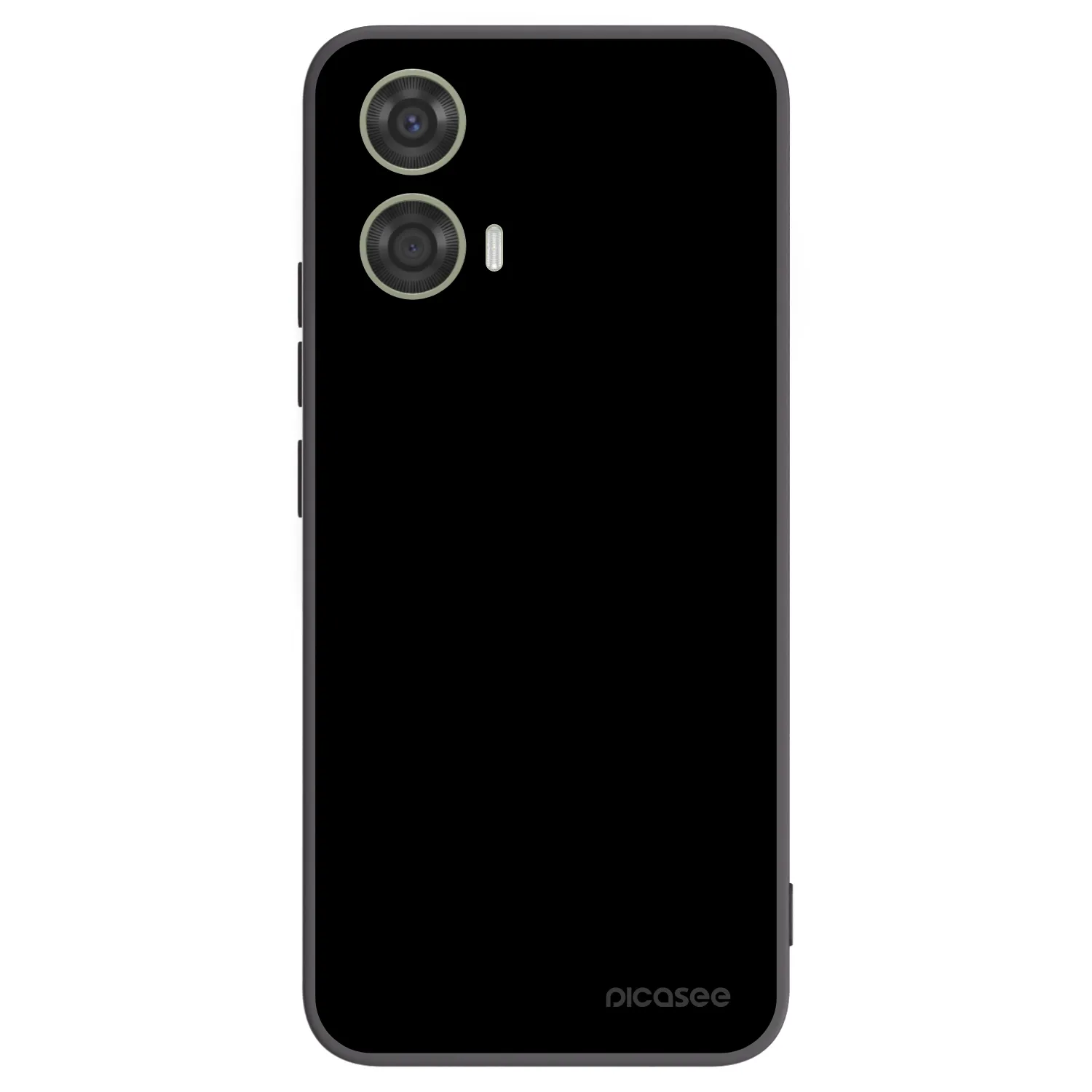 Picasee fekete szilikon tok az alábbi mobiltelefonokra Motorola Moto G24 - Black Bliss