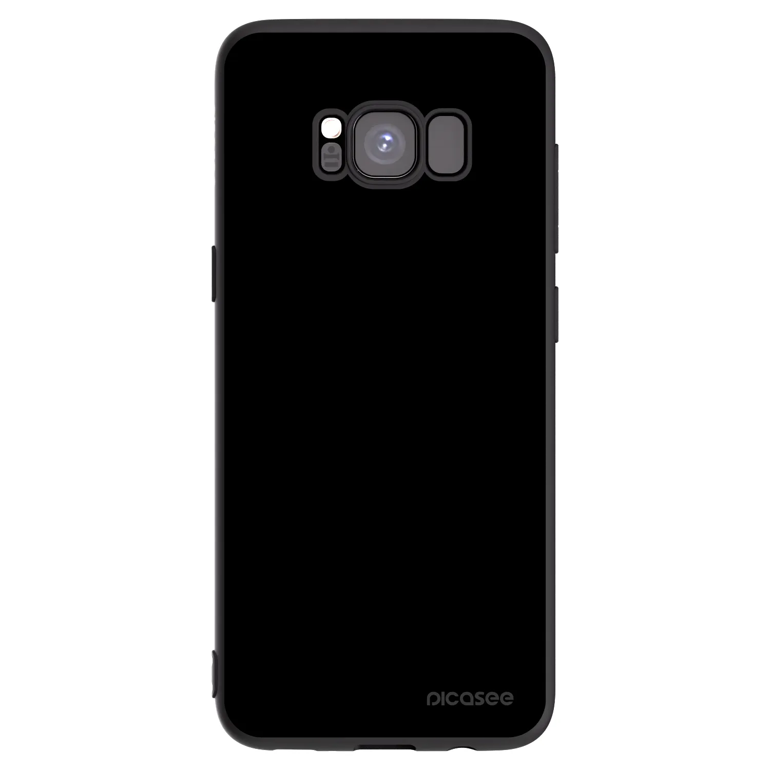 Picasee fekete szilikon tok az alábbi mobiltelefonokra Samsung Galaxy S8 G950F - Black Bliss